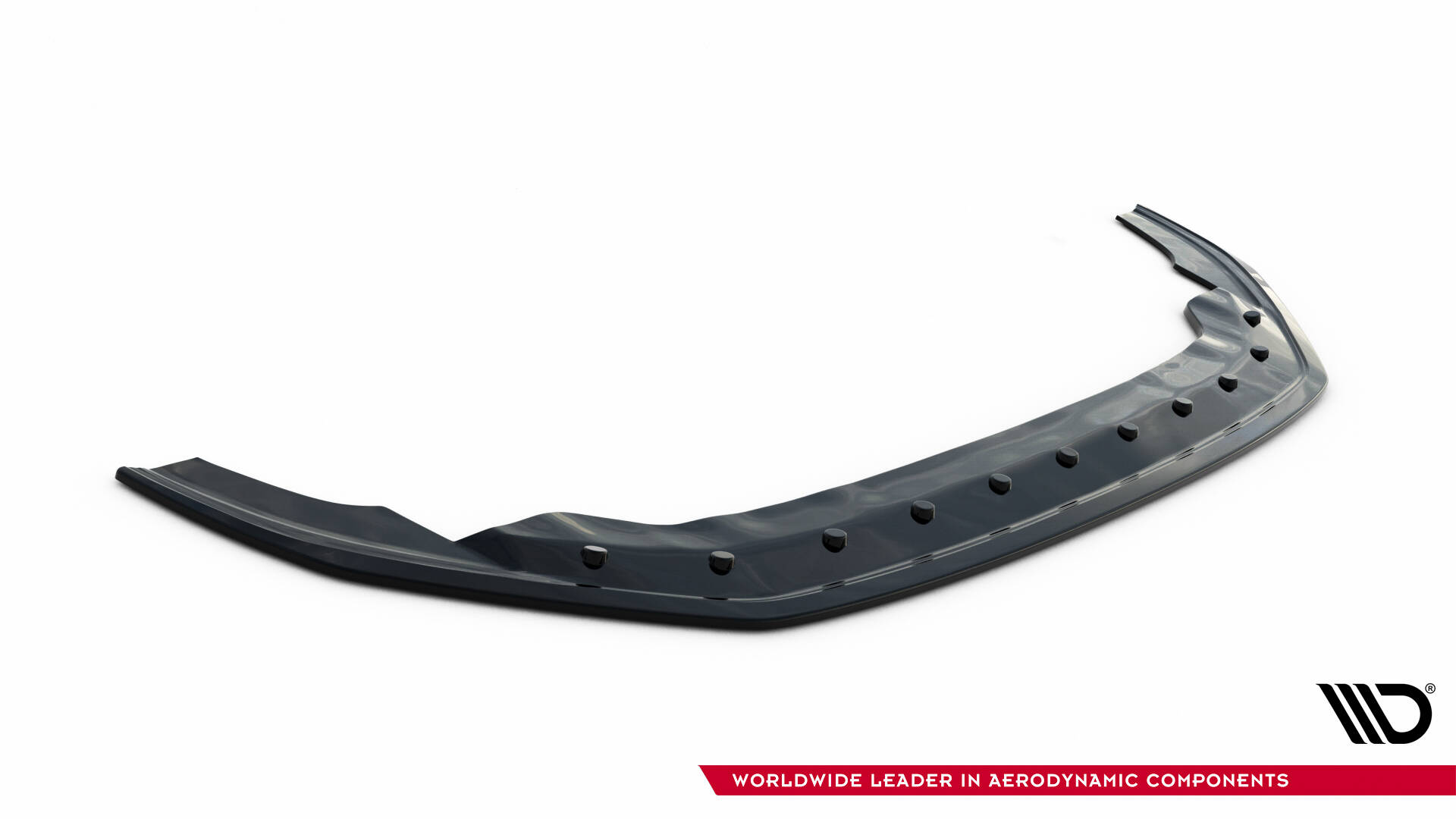 Street+ Spoilerlippe Front Ansatz passend für VW Golf GTI Clubsport Mk7 schwarz Hochglanz