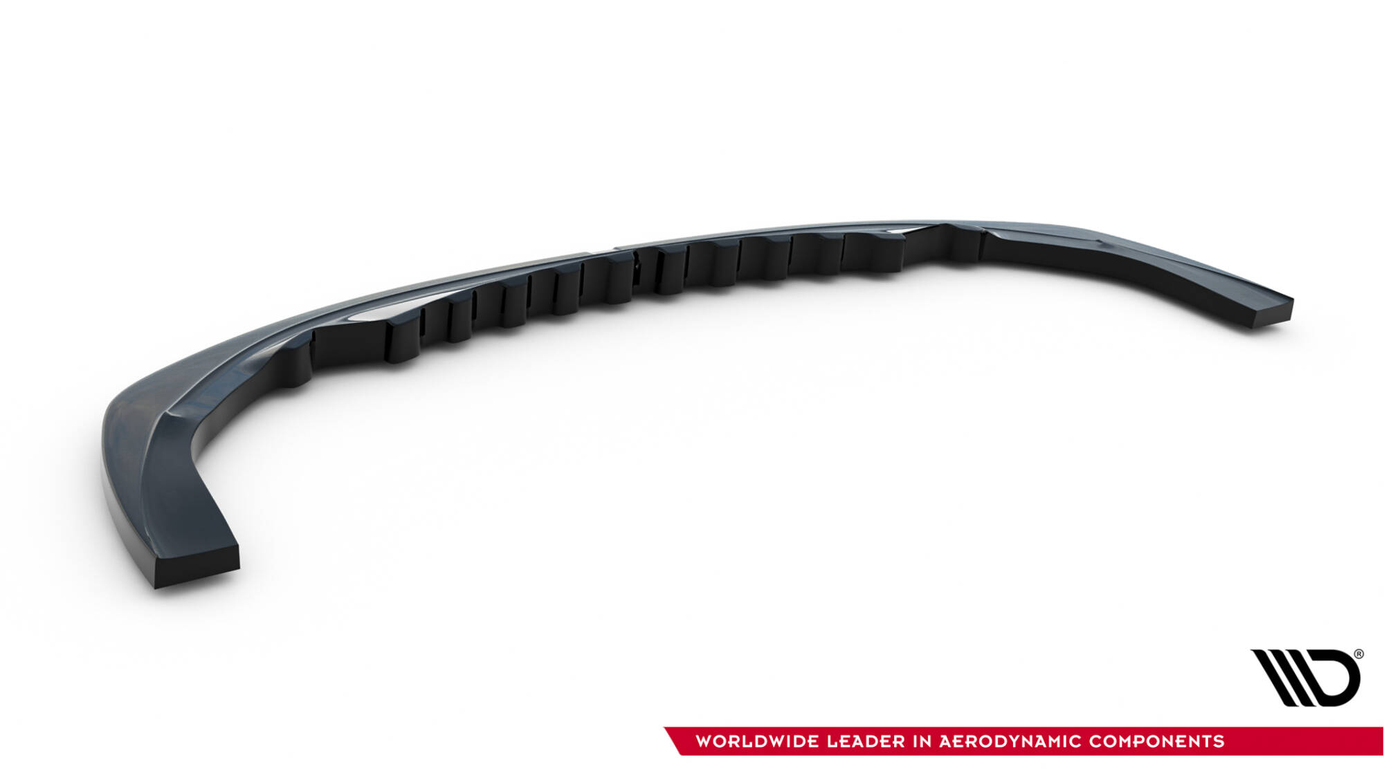 Street+ Spoilerlippe Front Ansatz passend für Renault Megane 3 RS V.1 schwarz Hochglanz