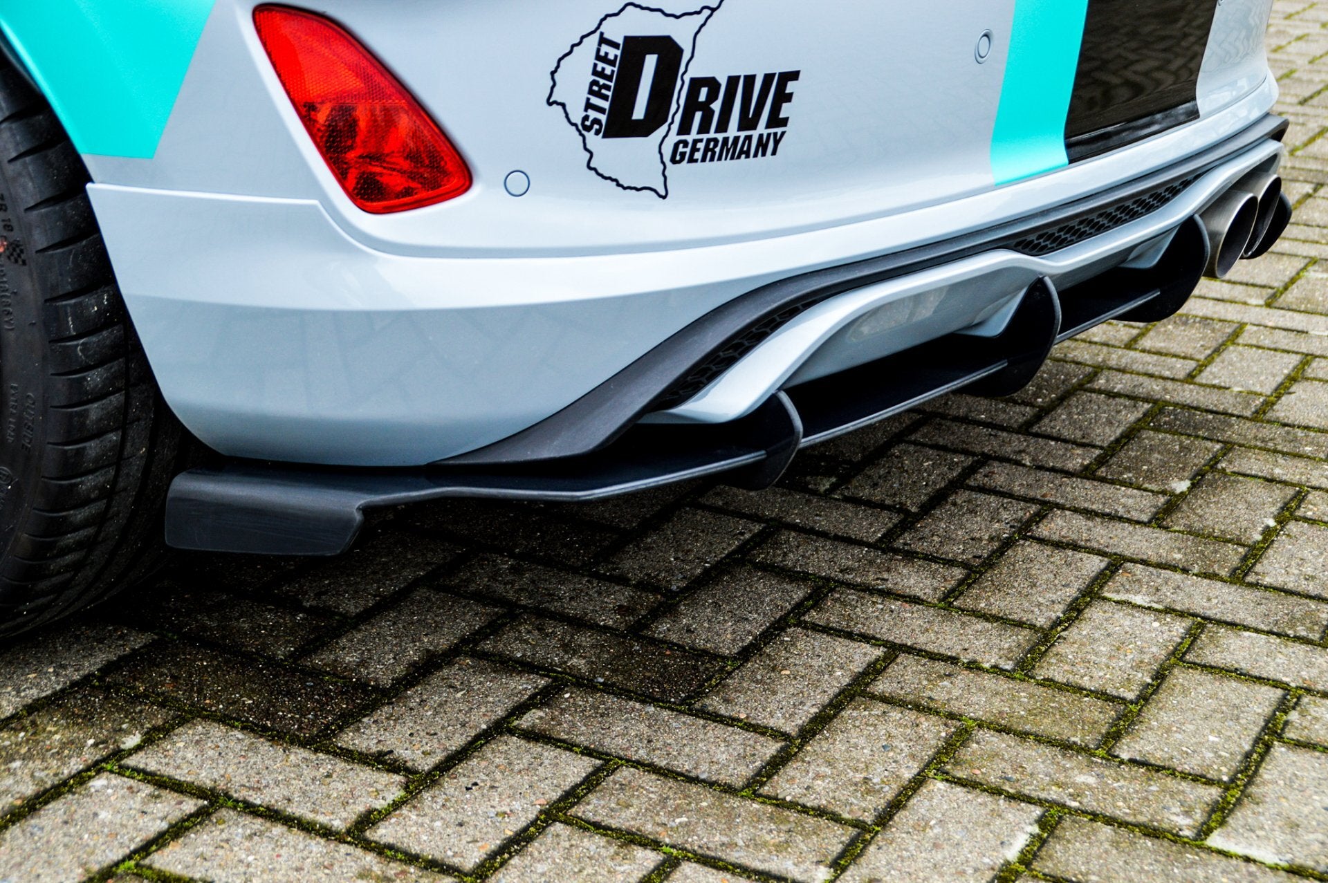 Bodykit für Ford Fiesta ST MK8 JHH Bj.ab.2018- Schwarz Matt