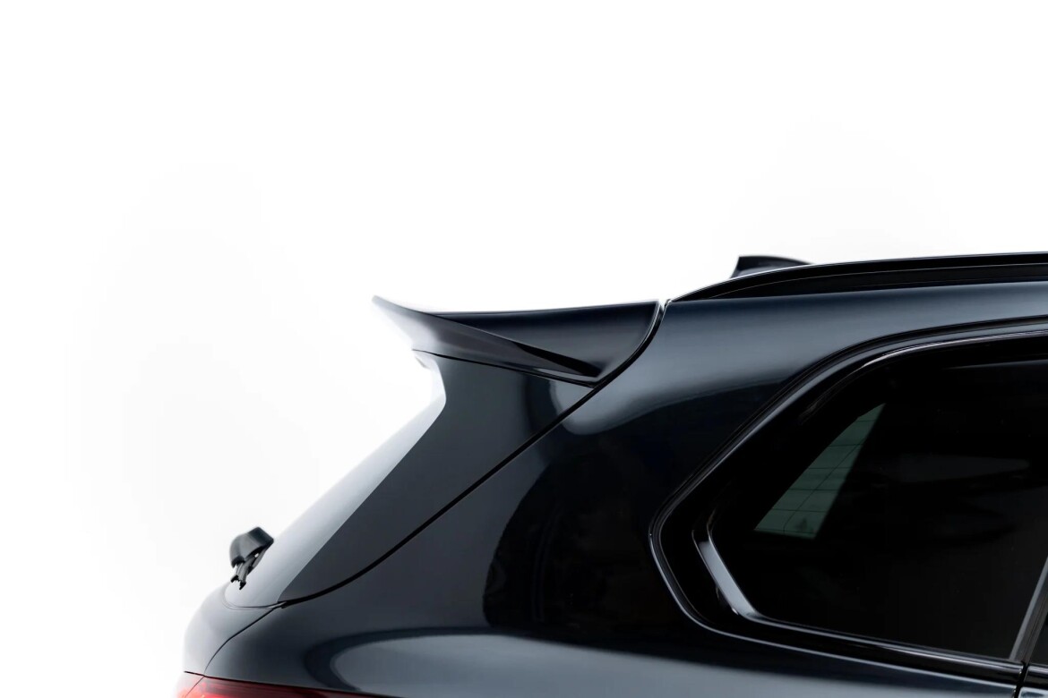 Heckspoiler Lippe 3D passend für BMW X5 M-Paket G05 / G05 Facelift schwarz Hochglanz