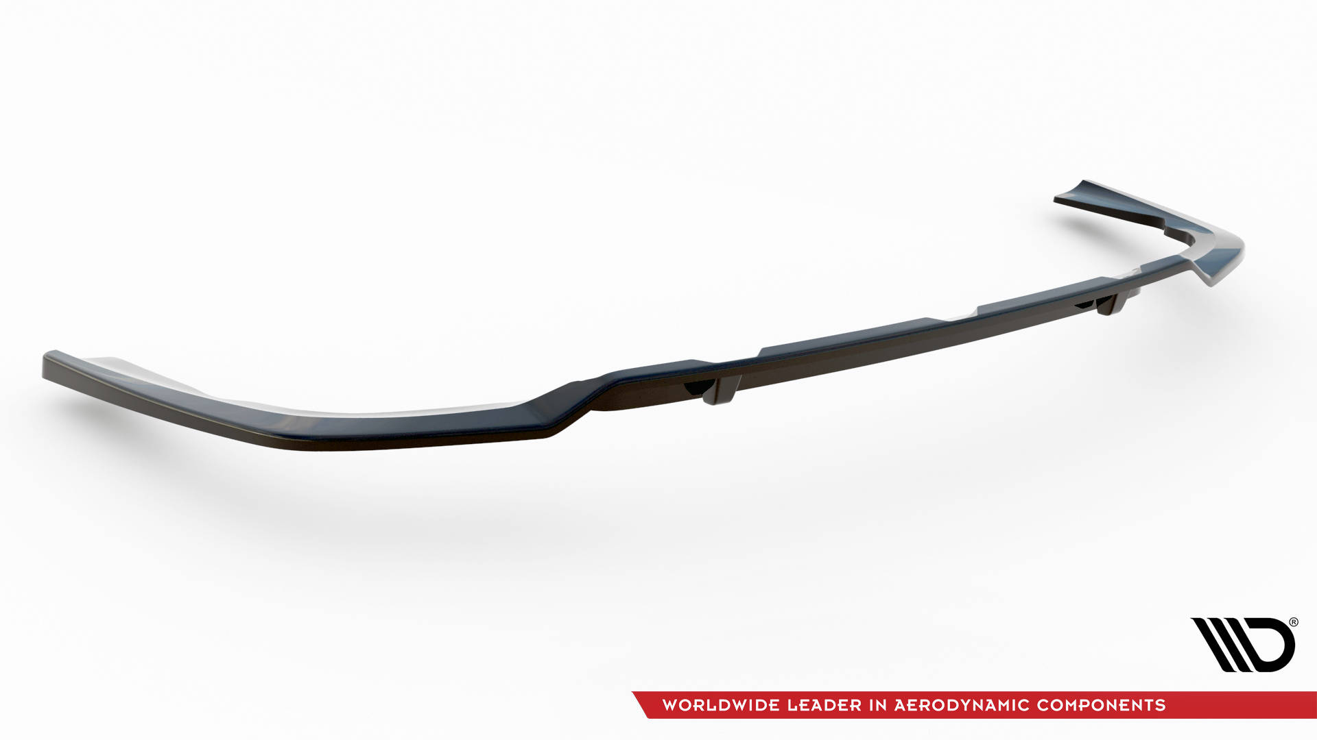 Street+ Mittlerer Diffusor RACE Heck Ansatz V.3 passend für BMW X6 M-Paket G06 schwarz Hochglanz