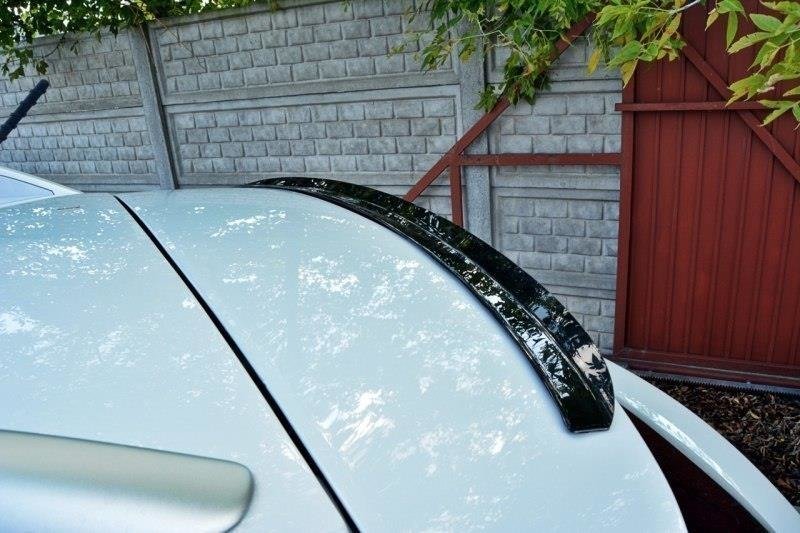 Heckspoiler Lippe passend für INFINITI QX70 schwarz Hochglanz