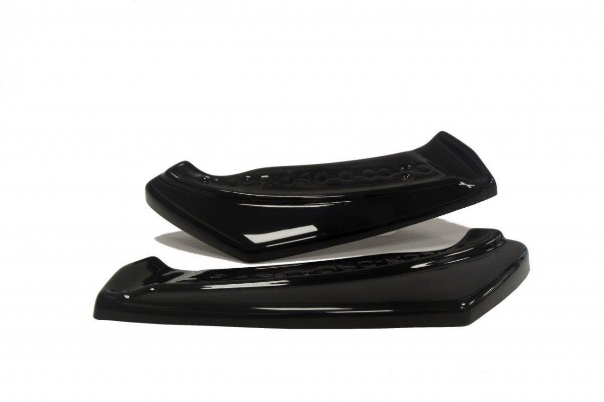 Heck Ansatz Flaps Diffusor für OPEL CORSA D OPC / VXR schwarz Hochglanz