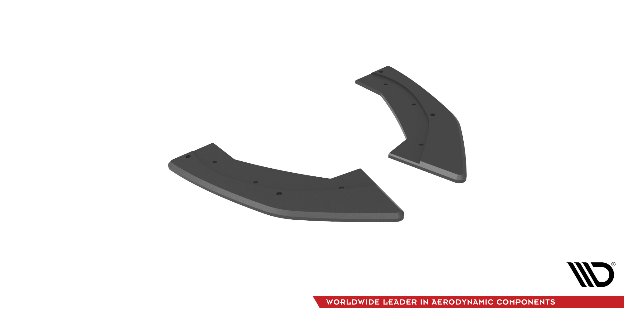 Street Pro Heck Ansatz Flaps passend für Audi RS3 Sportback 8Y rot