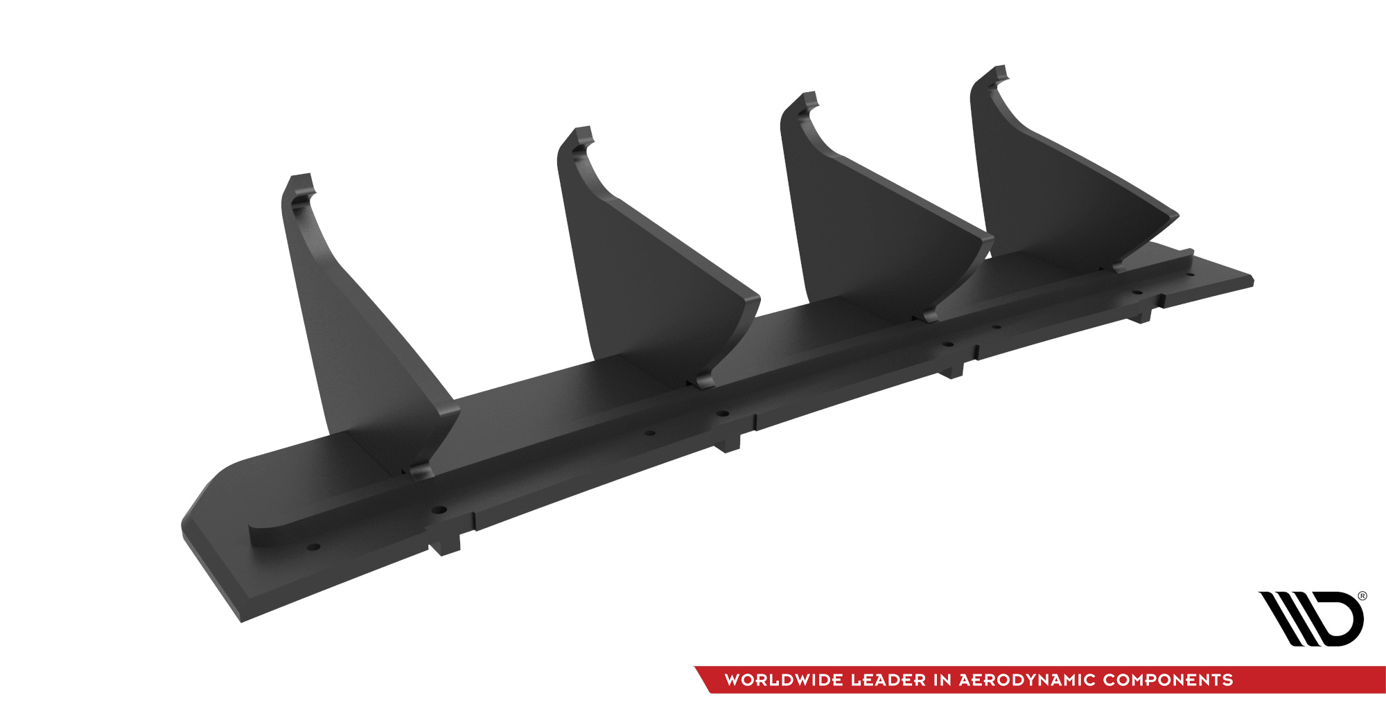 Heckansatz Diffusor passend für CUPRA Leon ST Mk1 FL schwarz matt