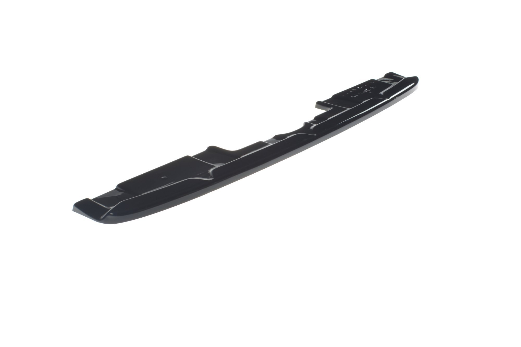 Heckansatz ohne vertikale balken Peugeot 508 Benzin Mk2 schwarz Hochglanz