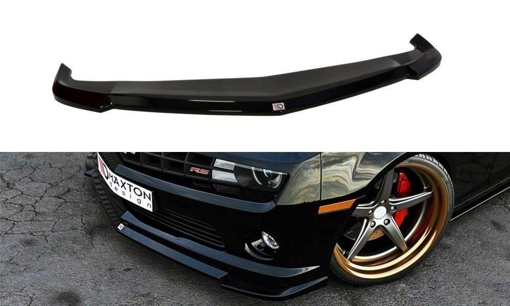 Street+ Spoilerlippe Front Ansatz passend für Chevrolet Camaro SS Mk5 schwarz Hochglanz