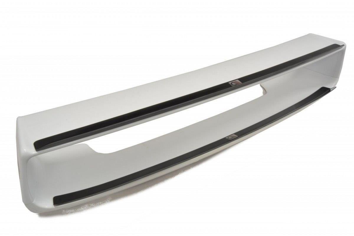 Unterer Heck Spoiler Aufsatz Abrisskante passend für Subaru Impreza WRX STI BLOBEYE schwarz Hochglanz