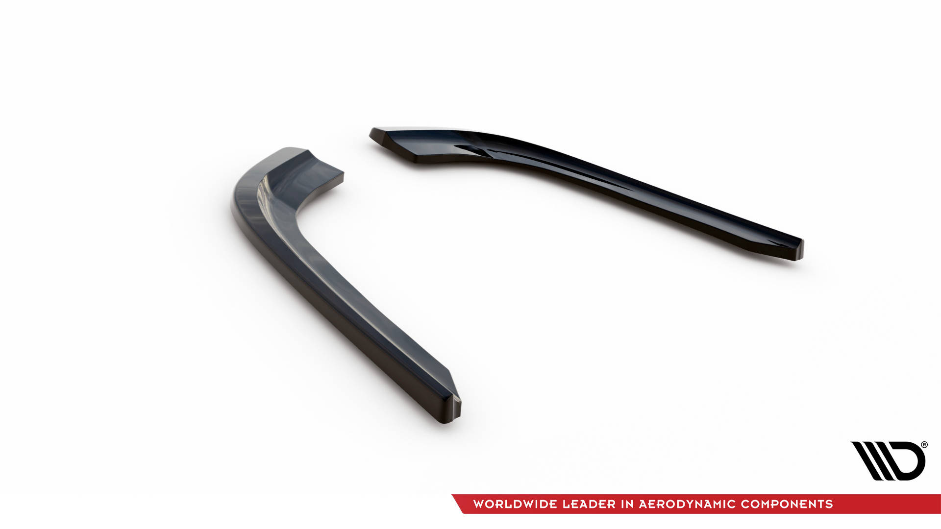 Street+ Heck Ansatz Flaps passend für BMW 3er GT F34 schwarz Hochglanz