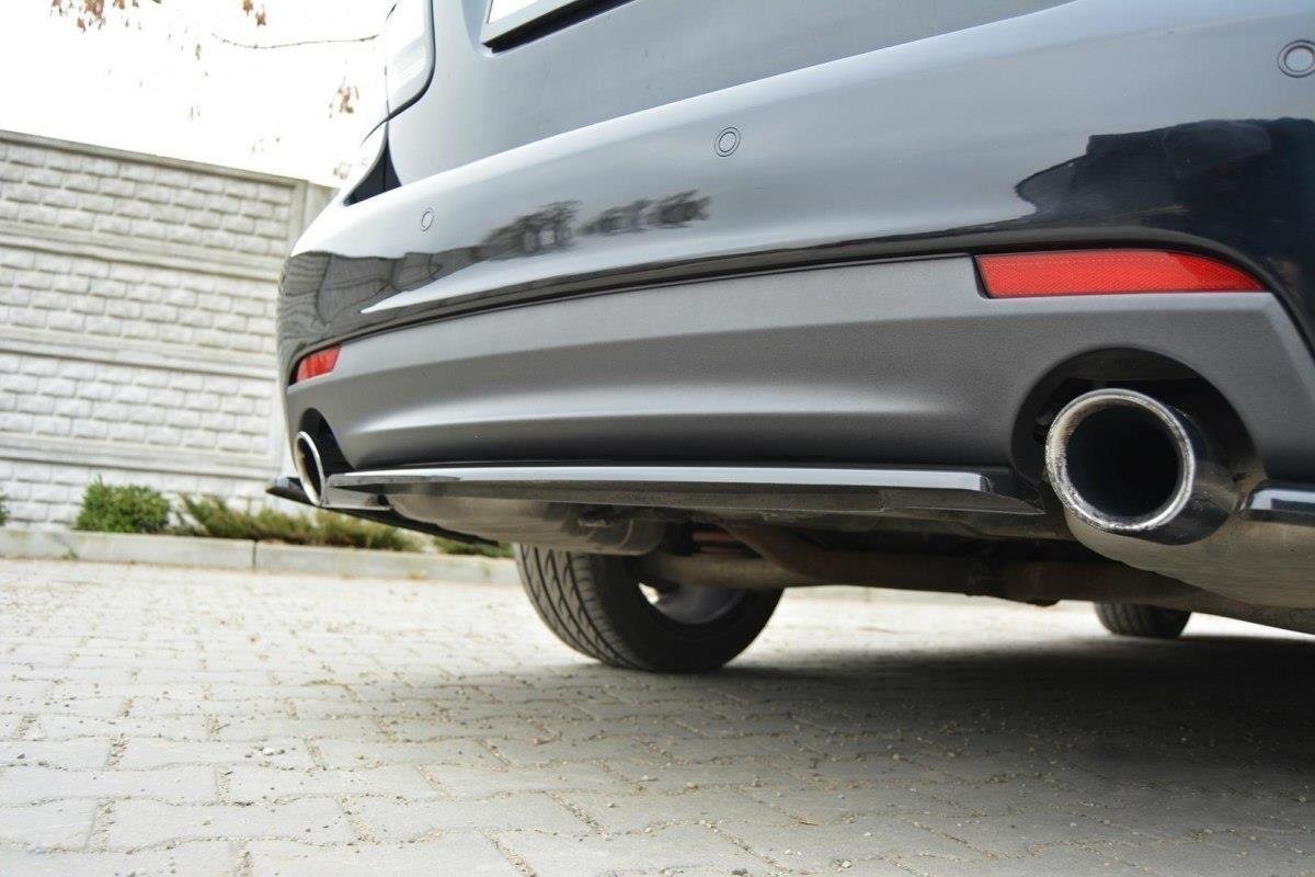 Diffusor Heckansatz passend für Saab 9-3 Aero Mk2 FL schwarz Hochglanz