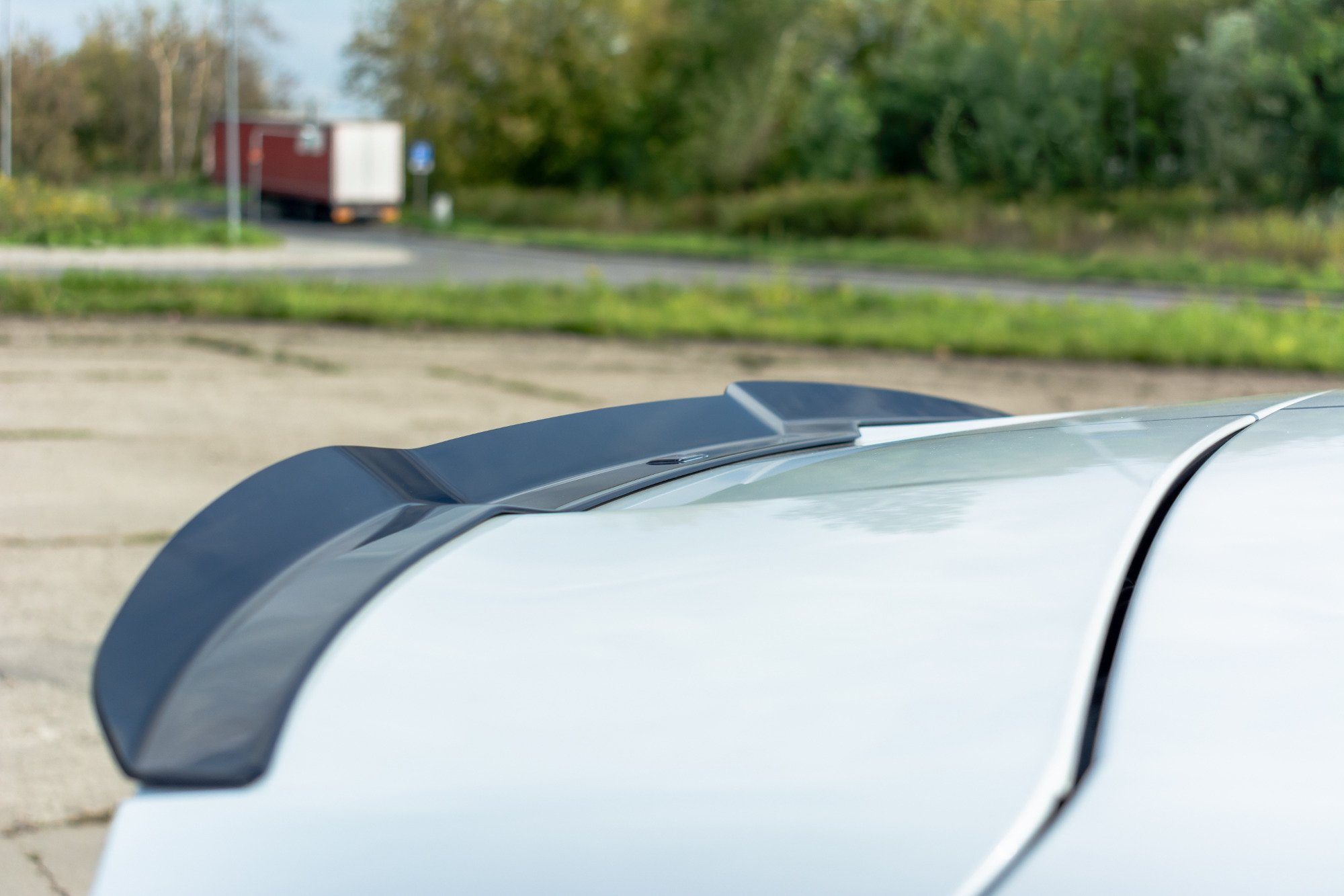 Spoiler CAP für Renault Megane IV RS schwarz Hochglanz