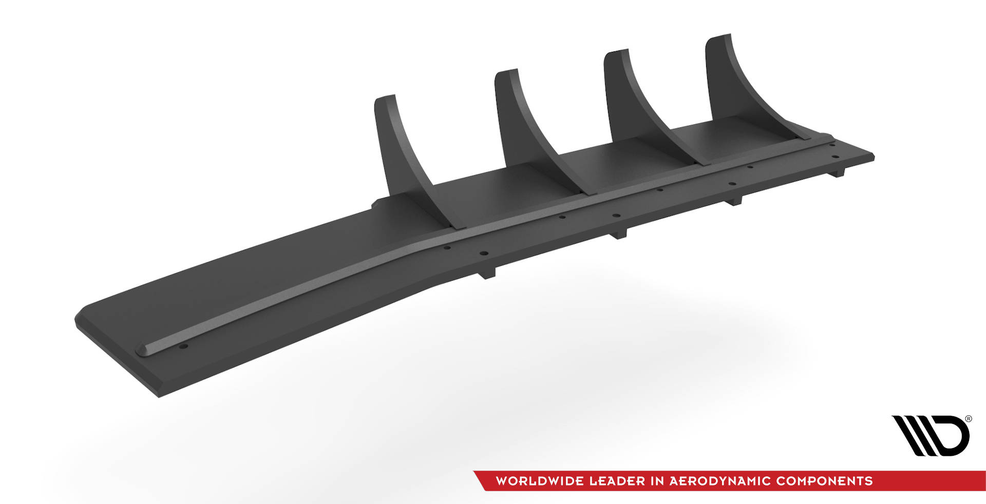Street Pro Heckschürze Heck Ansatz Diffusor passend für Seat Ibiza CUPRA Mk3 rot