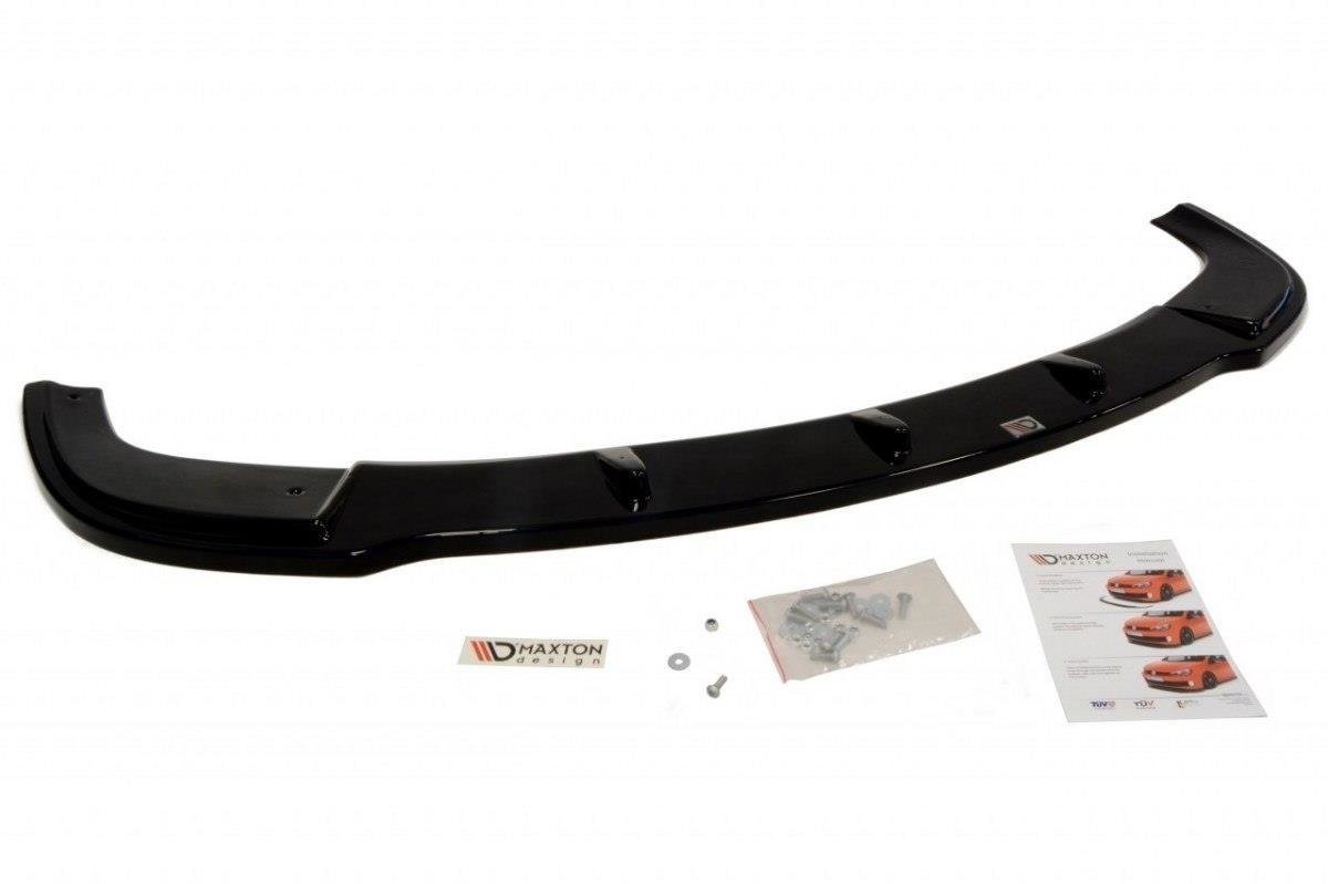 Street+ Spoilerlippe Front Ansatz passend für BMW 5er E60 M Paket schwarz Hochglanz