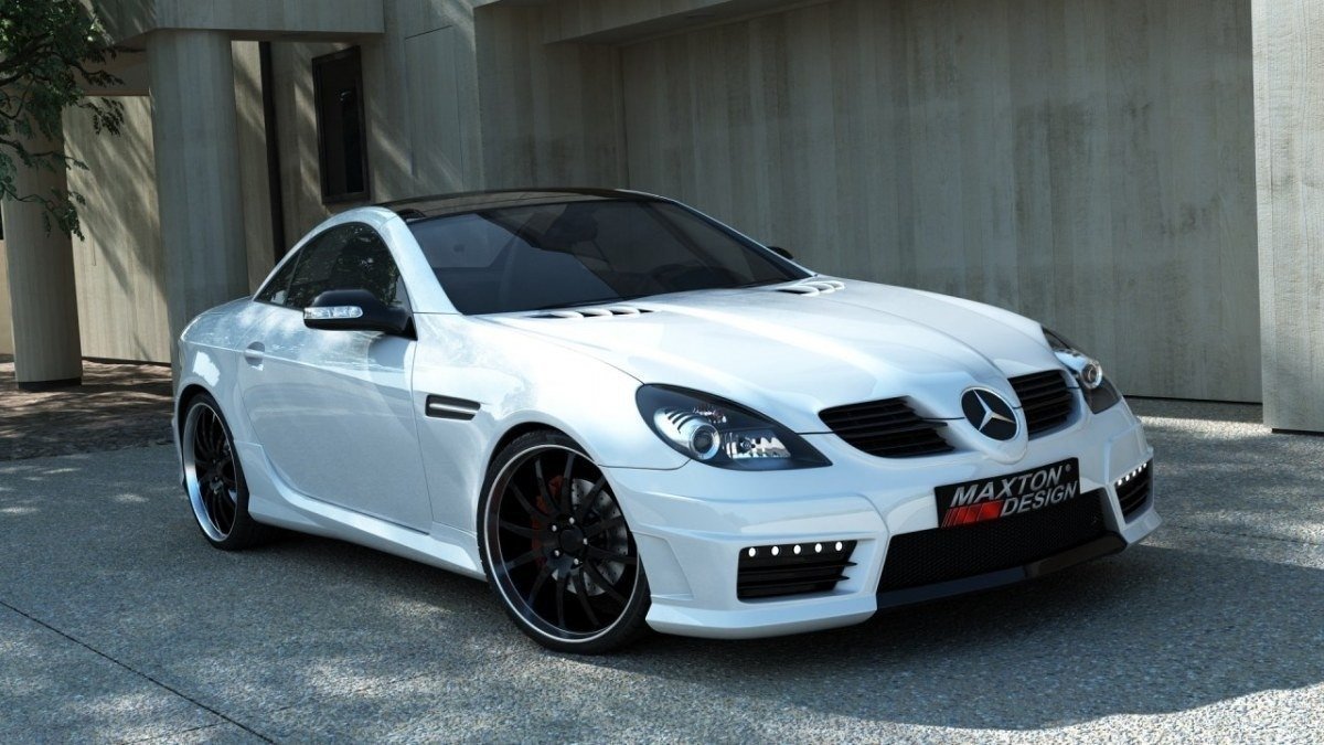 Seitenschweller MERCEDES SLK R171 SLK R172 AMG LOOK ABS Kunststoff