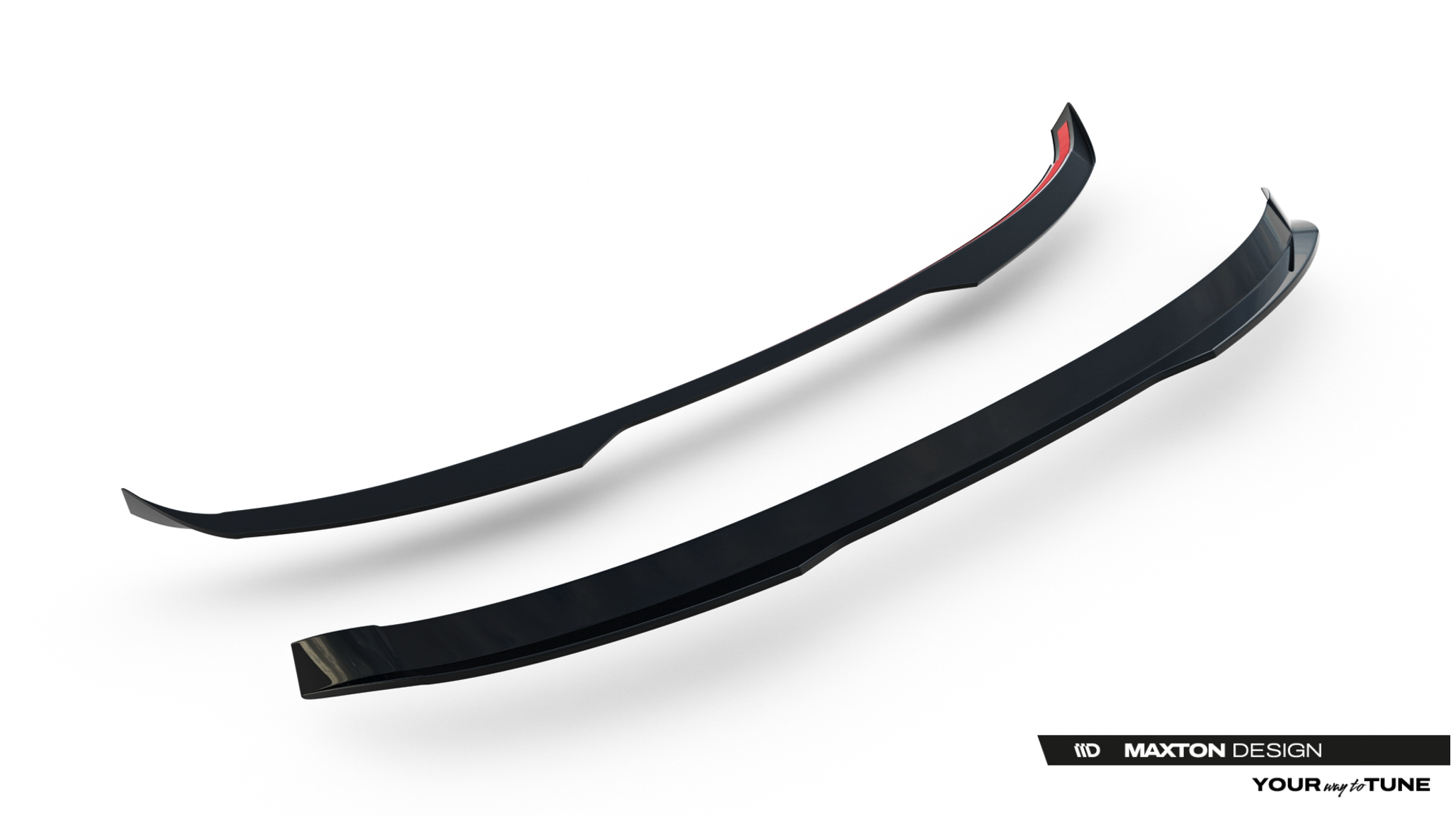 Heckspoiler Lippe passend für MG 3 Mk1 schwarz Hochglanz
