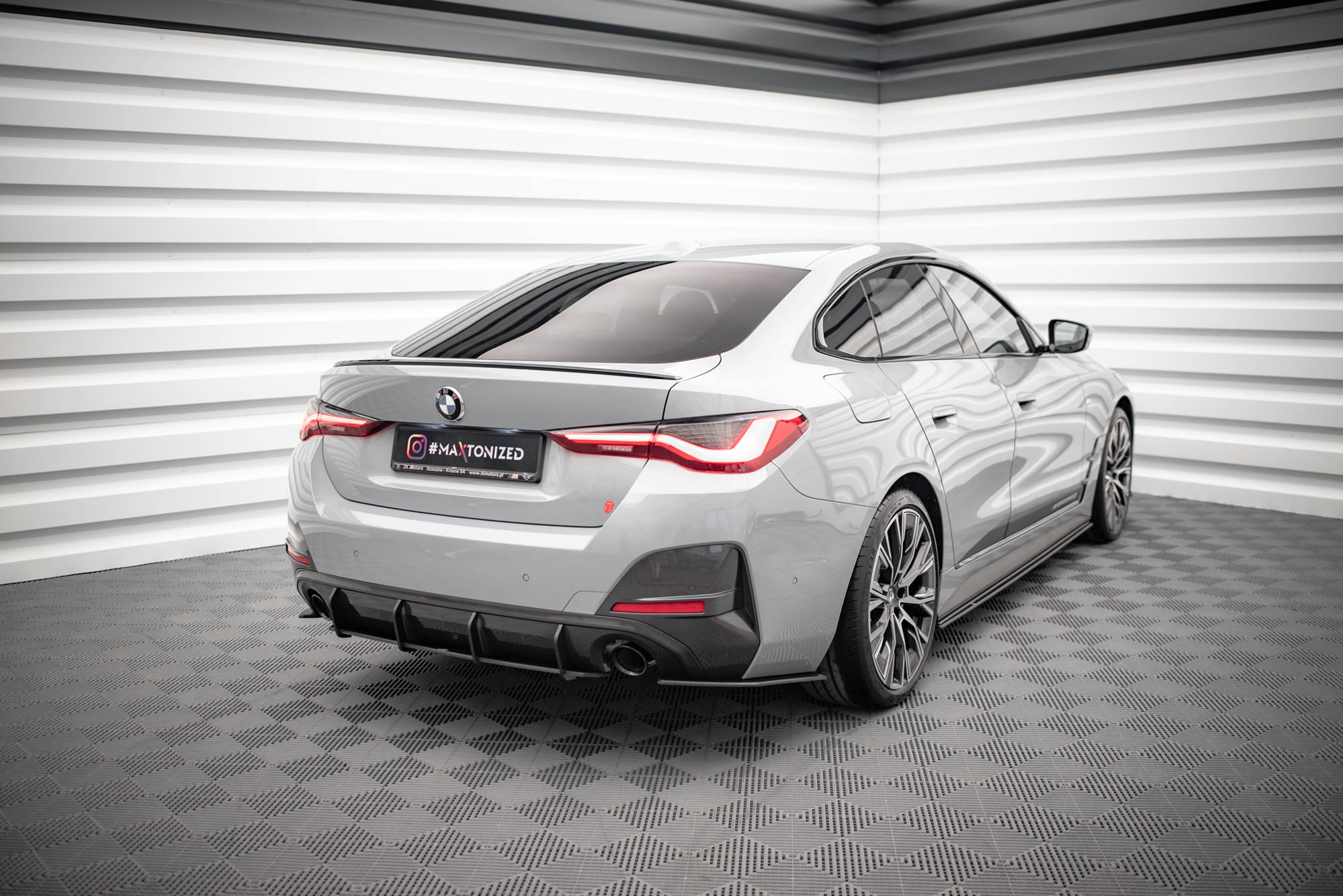 Street Pro Heck Ansatz Flaps passend für BMW 4er Gran Coupe M-Paket G26