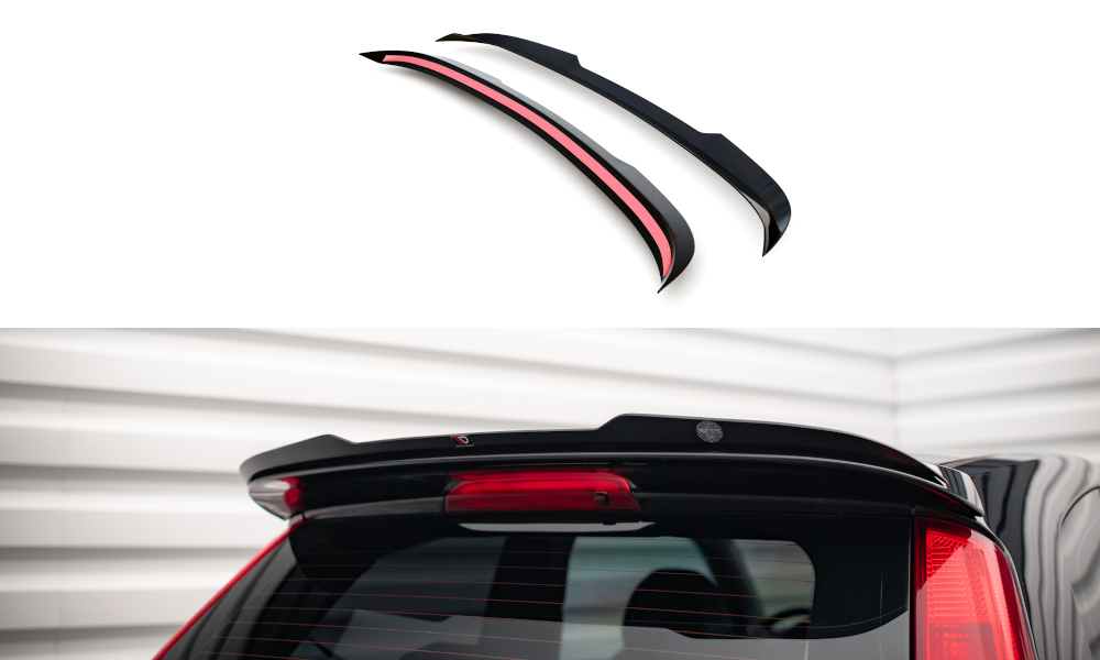 Spoiler CAP V.2 für Ford Fiesta ST Mk6 schwarz Hochglanz