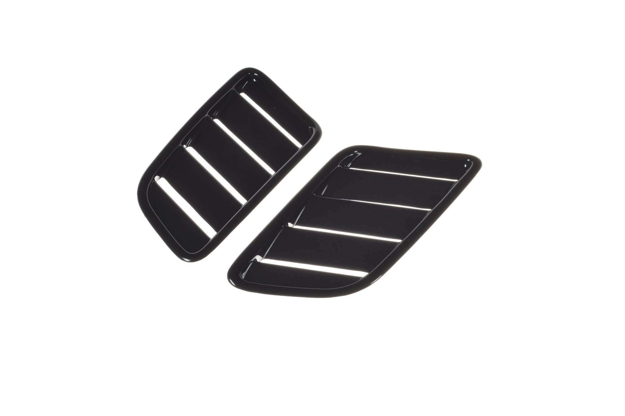 Motorhauben Luftschlitze Ford Focus ST-Line / ST Mk4 Groß schwarz Hochglanz