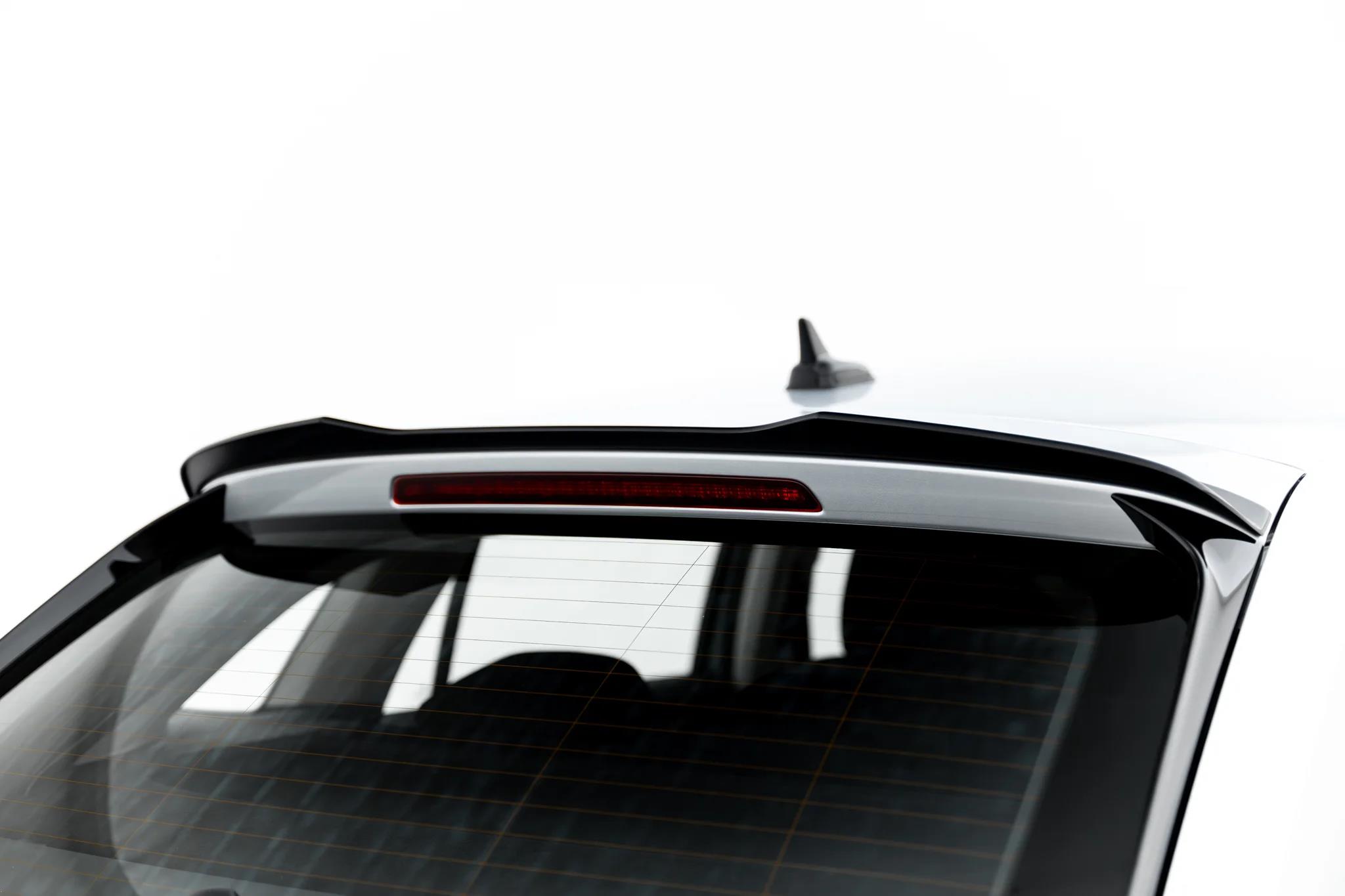 Heckspoiler Lippe Skoda Scala Mk1 Facelift schwarz Hochglanz