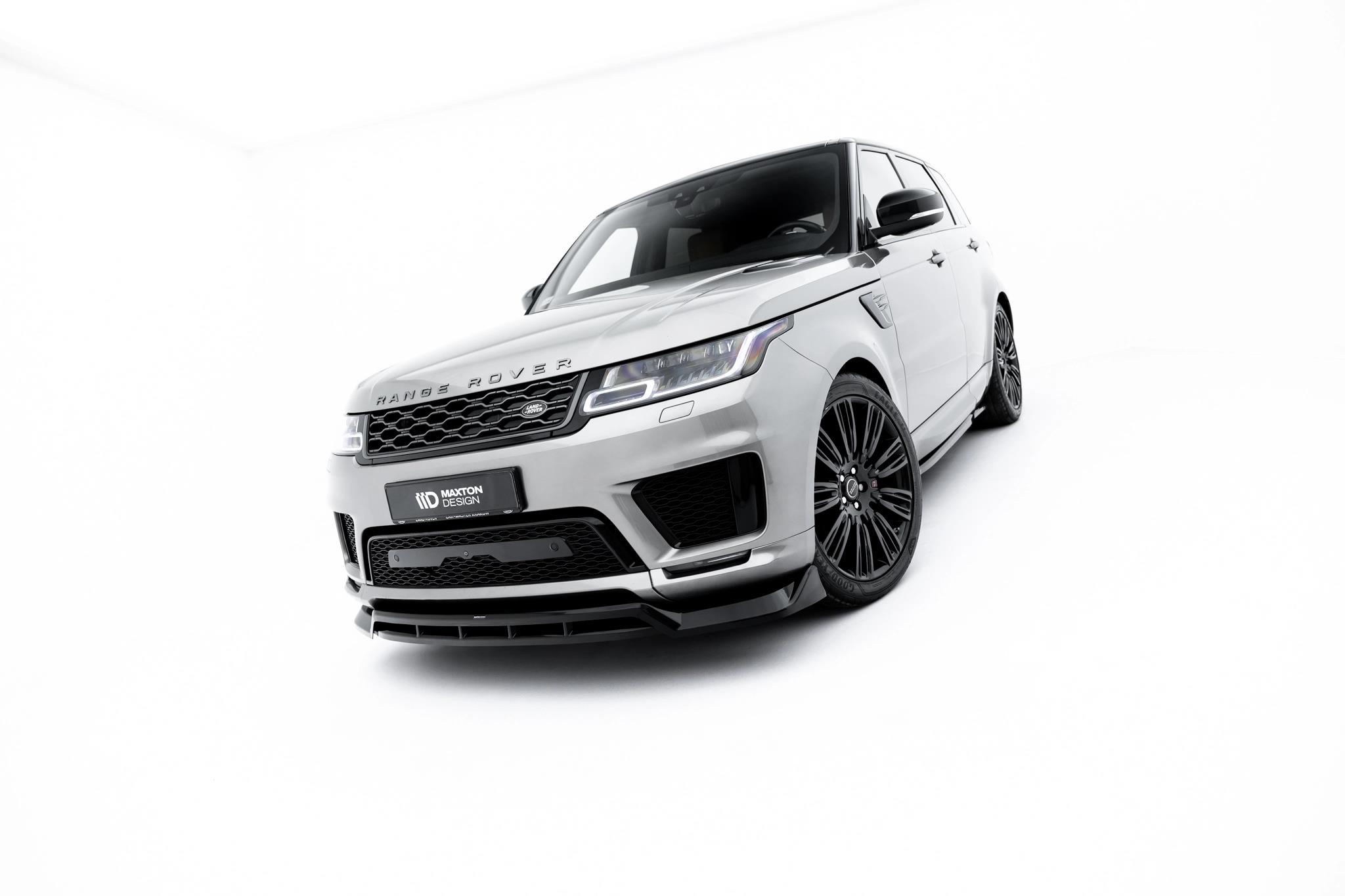 Frontlippe passend für Land Rover Range Rover Sport Mk2 Facelift schwarz Hochglanz