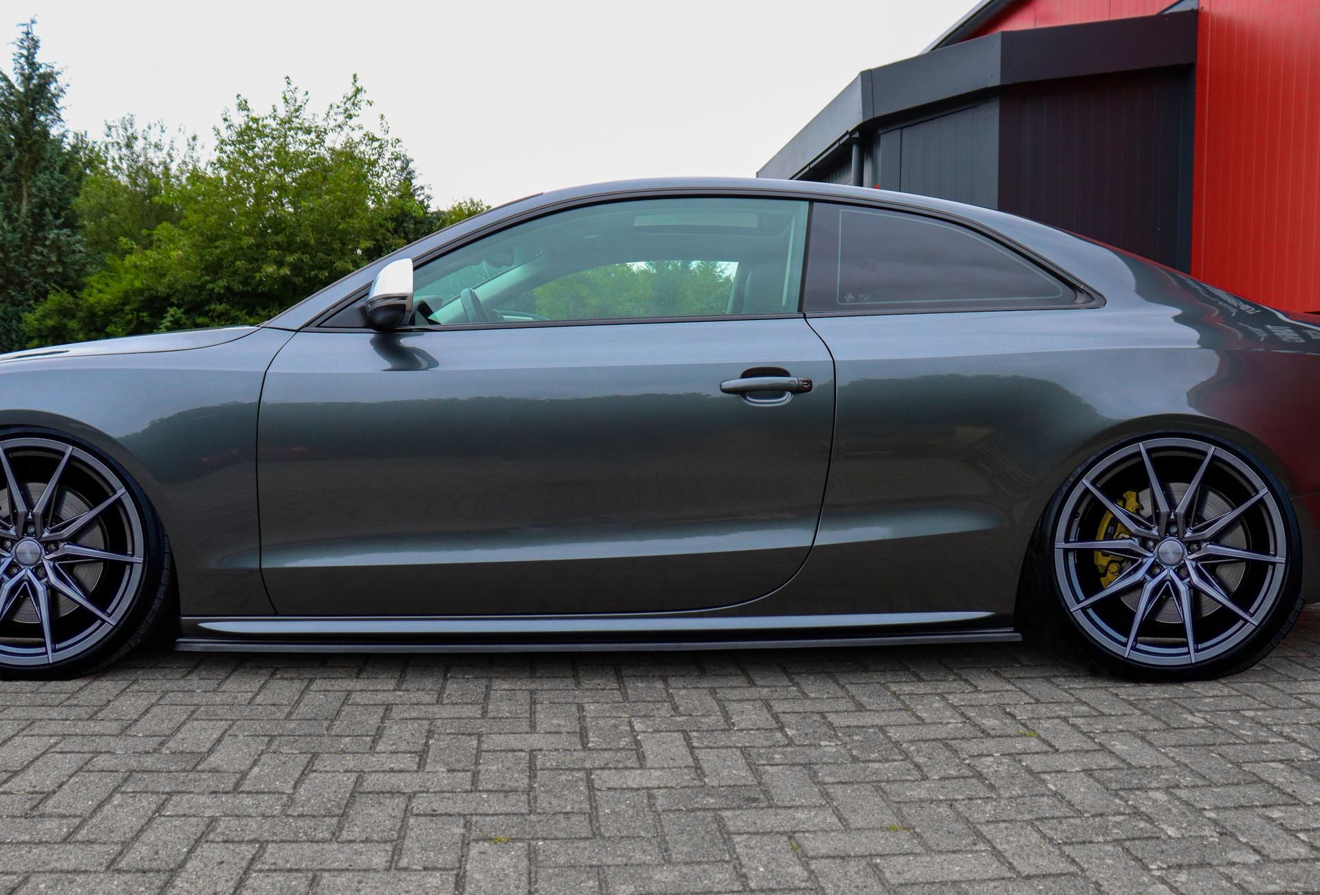 Cup Seitenschweller aus ABS passend für Audi A5 B8 S-Line OEM Optik