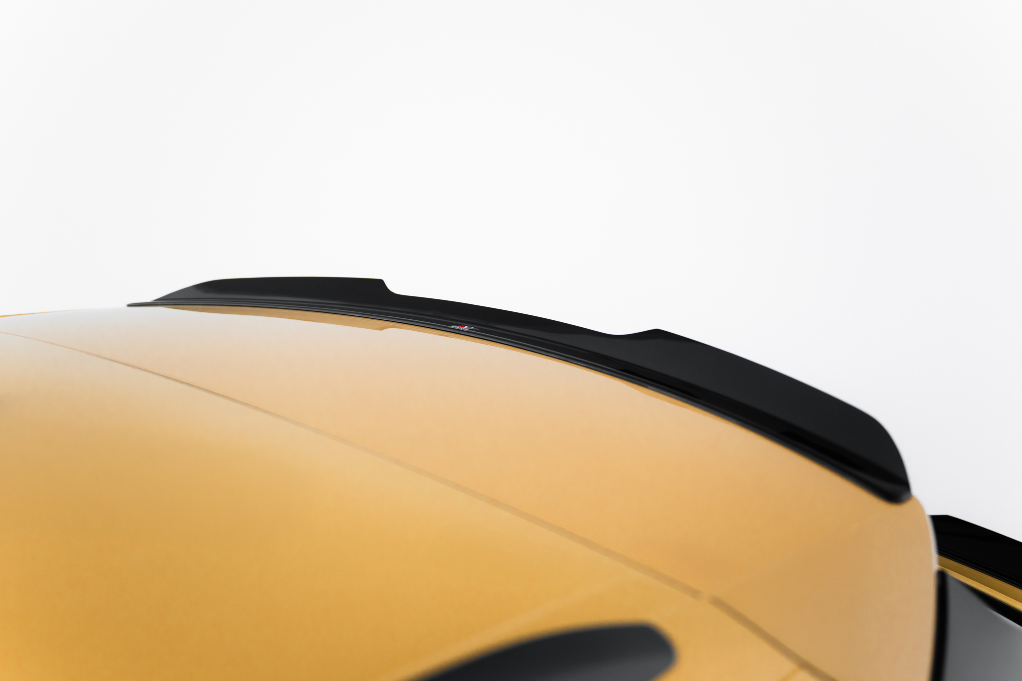 Höher Spoiler CAP für Audi Q8 S-line / SQ8 Mk1 Facelift schwarz Hochglanz