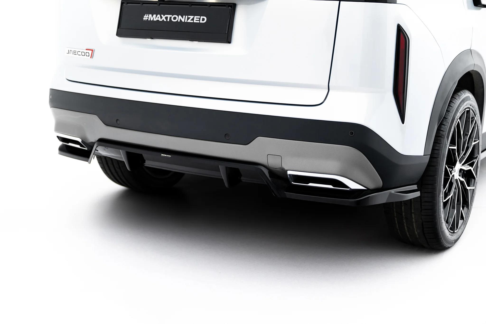 Street+ Mittlerer Diffusor RACE passend für Jaecoo 7 Mk1 schwarz Hochglanz