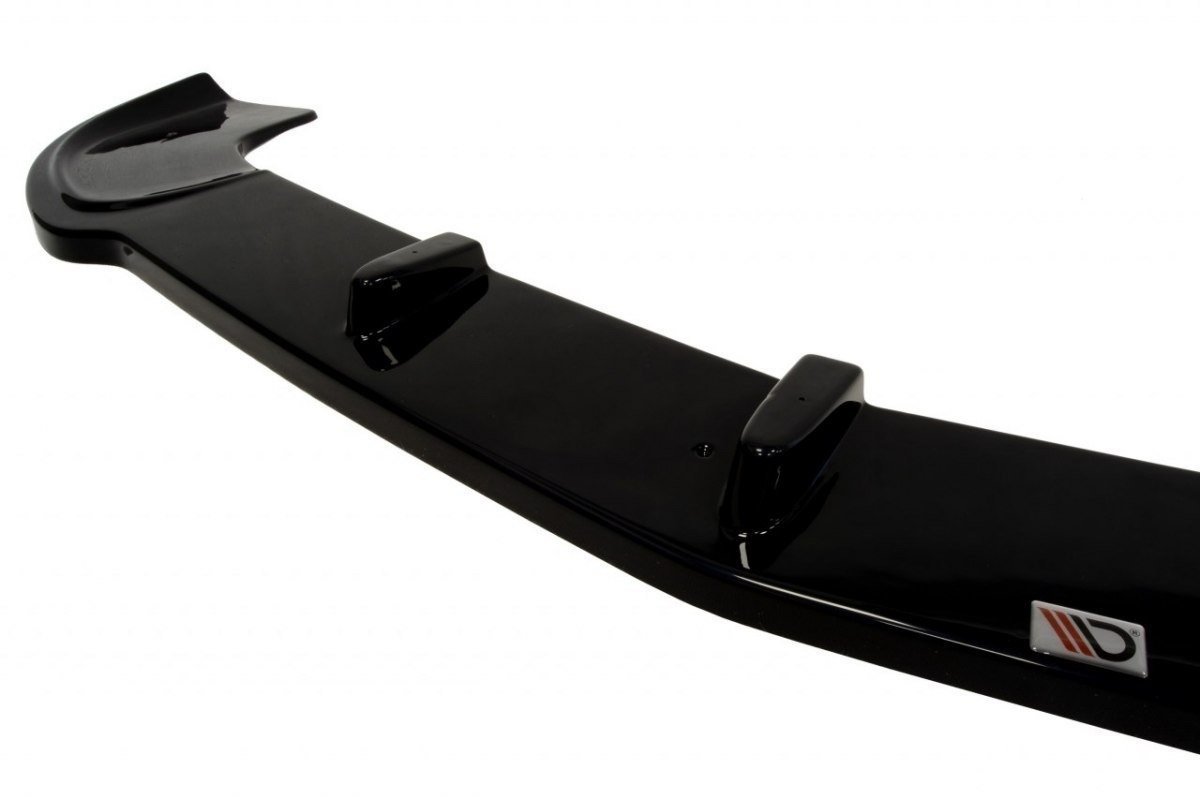 Street+ Spoilerlippe Front Ansatz passend für Mercedes SLK R171 passend für ME-SLK-R171-AMG204-F1 schwarz matt