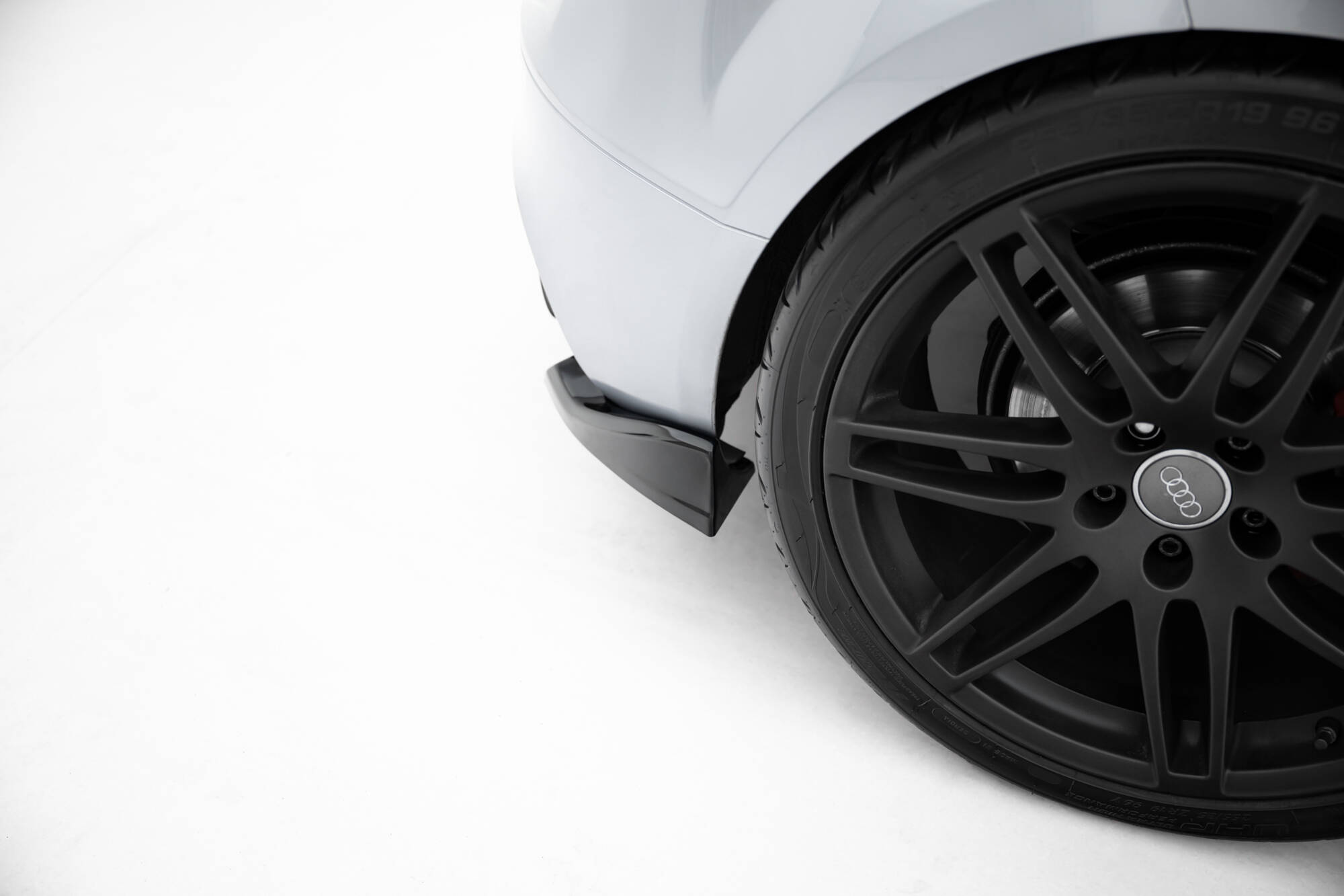 Street+ Heck Ansatz Flaps passend für Audi TT S-Line 8J FL schwarz Hochglanz