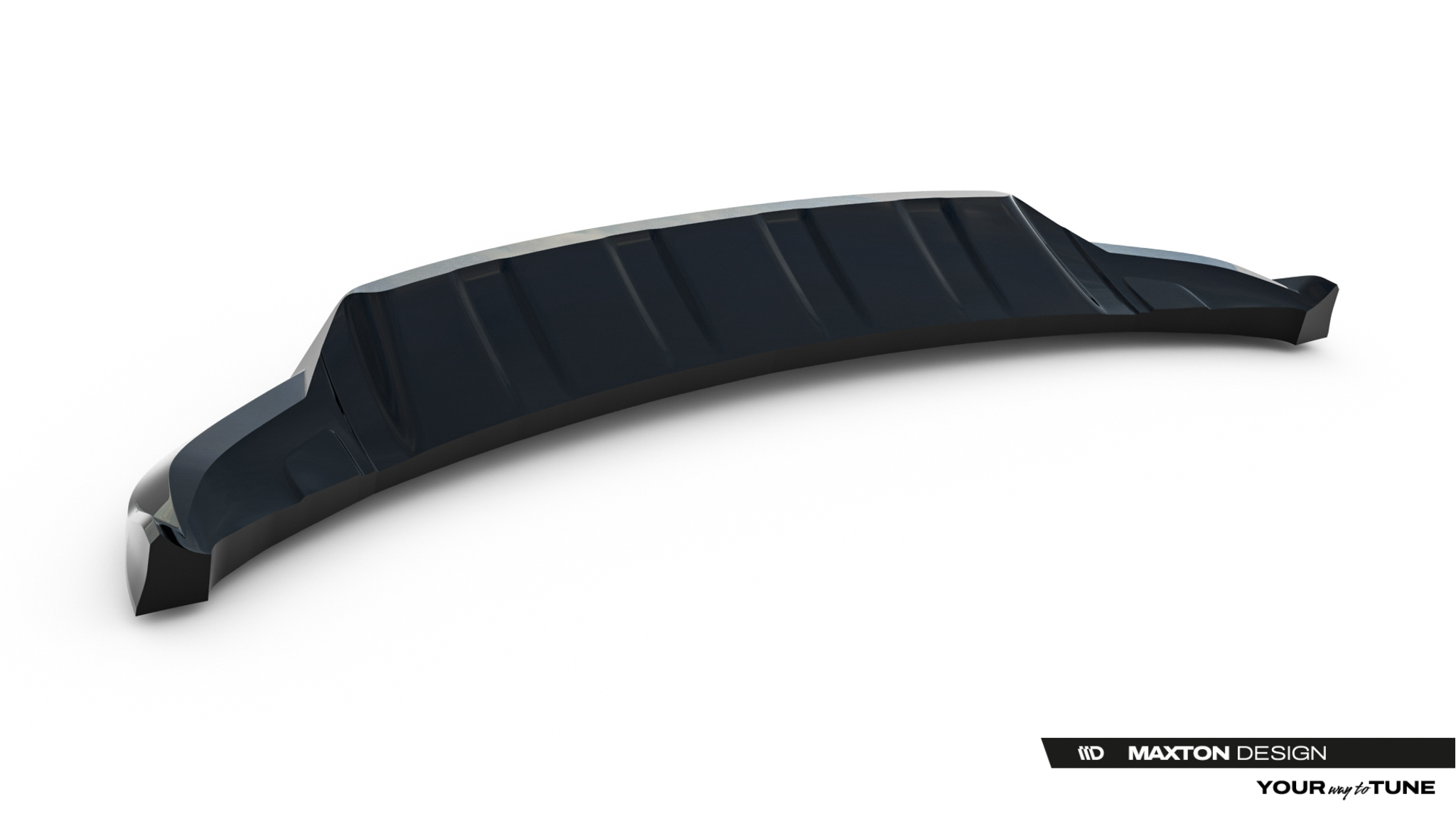 Frontlippe passend für Land Rover Range Rover Sport Mk2 Facelift schwarz Hochglanz