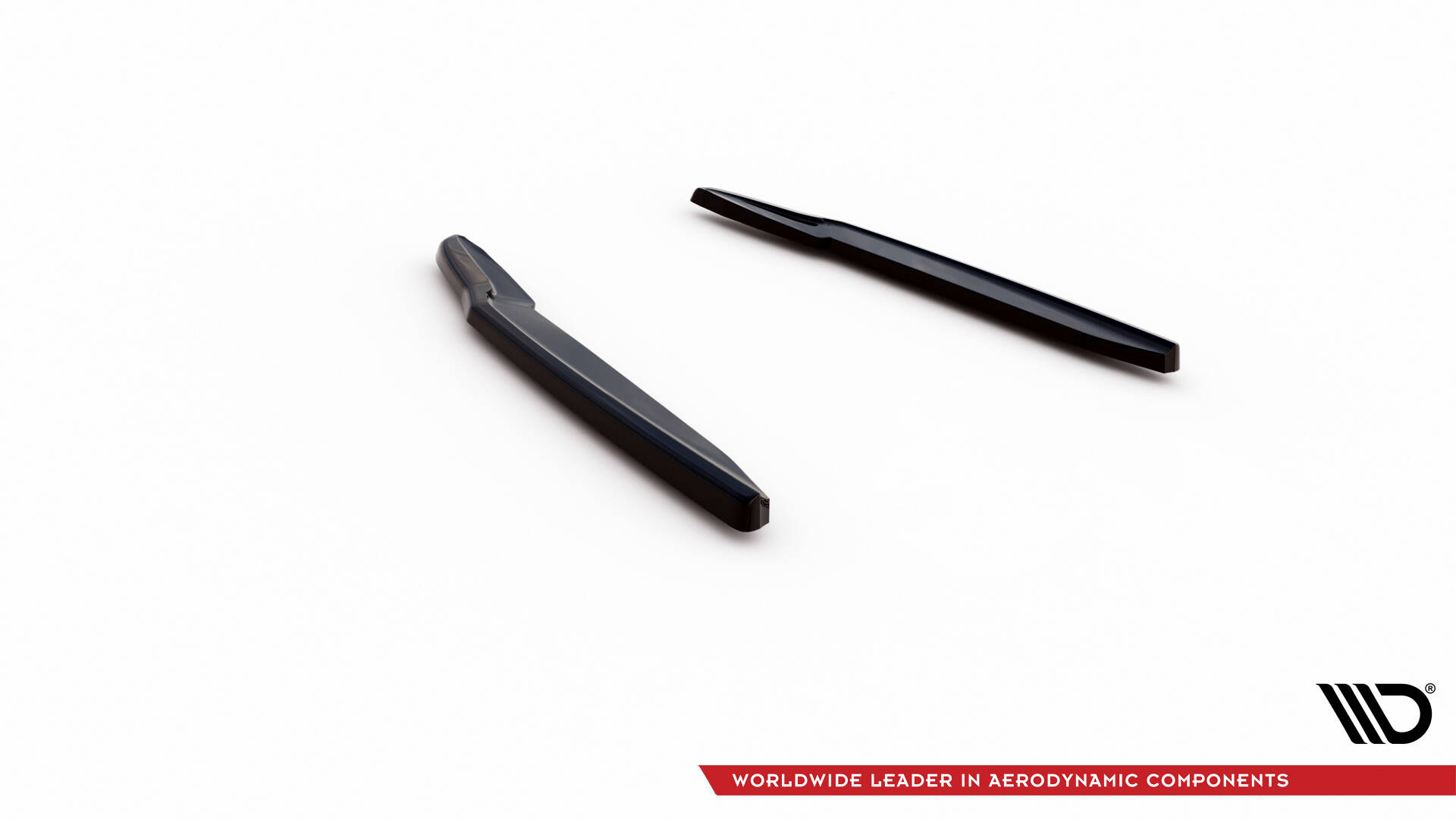 Street+ Heck Ansatz Flaps passend für BMW 6er GT G32 M-Paket schwarz Hochglanz