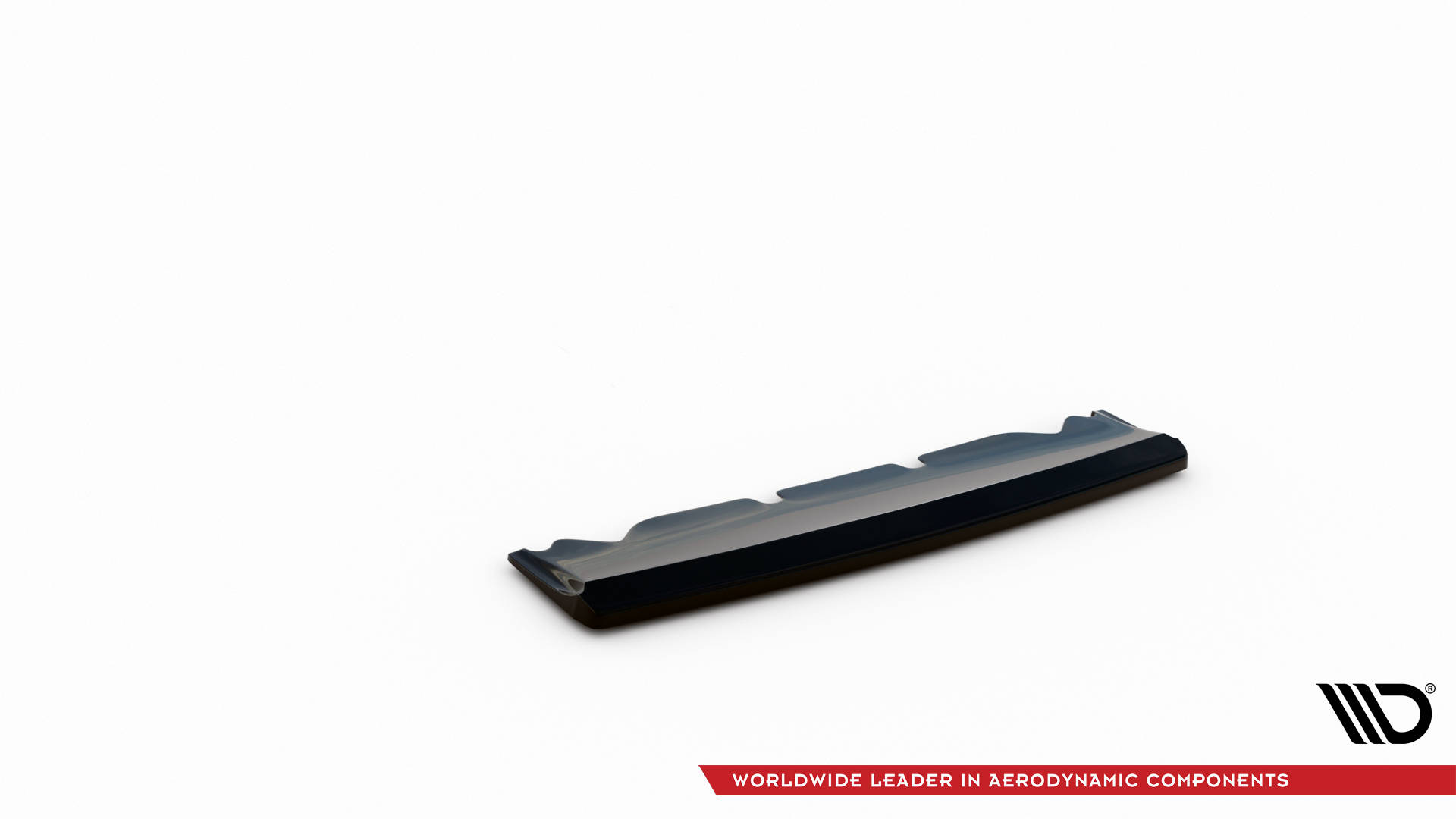 Street+ Mittlerer Diffusor Heck Ansatz passend für Dodge Challenger SRT Hellcat Widebody Mk3 schwarz Hochglanz