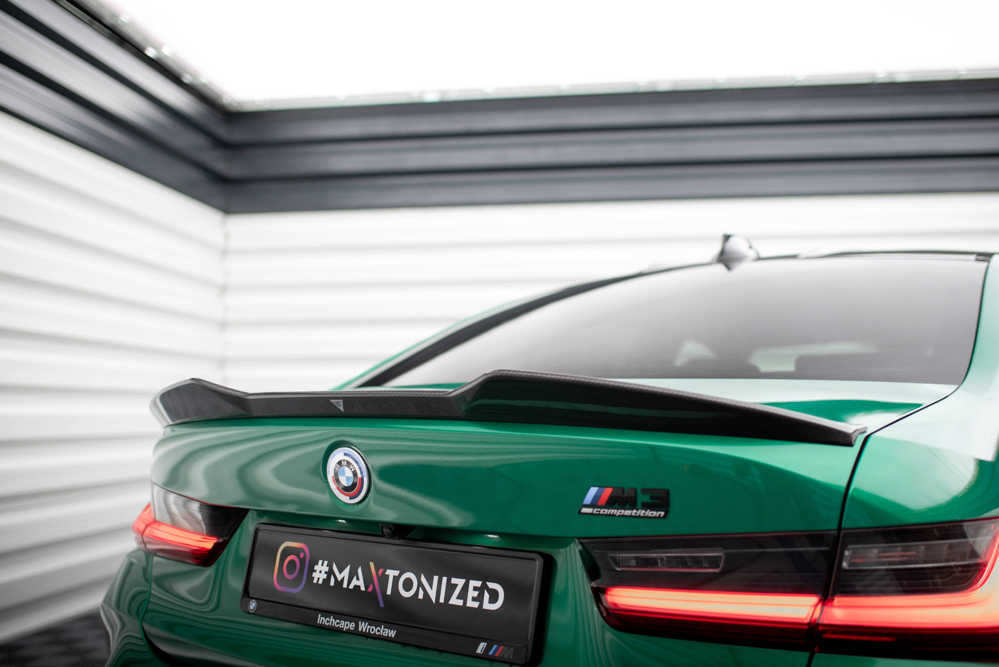 Carbon Fiber Heckklappenspoiler passend für BMW M3 G80 / M340i G20 / 3 M-Paket G20 / 3 Standard G20