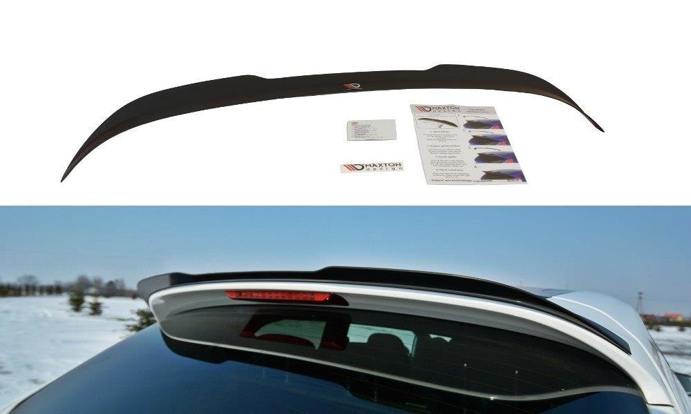 Heck Spoiler Aufsatz Abrisskante passend für Kia PRO CEE"D GT MK2 schwarz Hochglanz