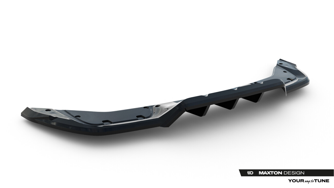 Diffusor RACE V.2 passend für Cupra Leon Hatchback Mk1 Facelift schwarz Hochglanz
