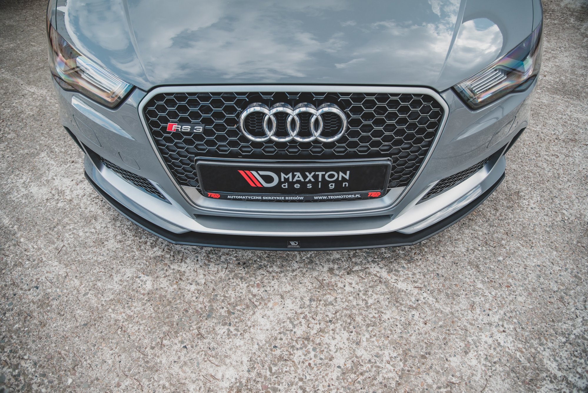 Street Pro Front Ansatz für für Audi RS3 8V Sportback