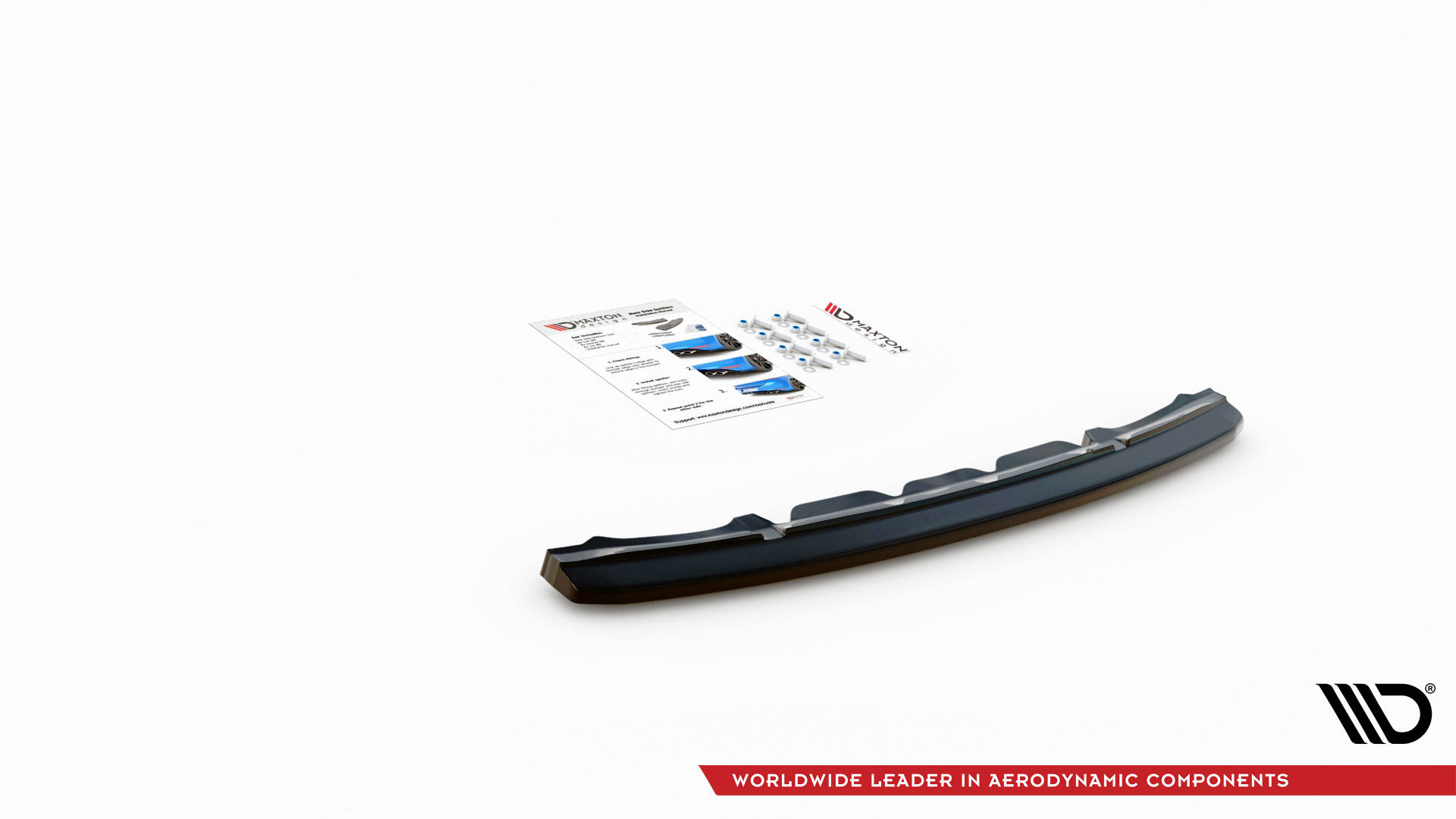 Street+ Mittlerer Diffusor Heck Ansatz passend für BMW Z4 M-Paket G29 schwarz Hochglanz