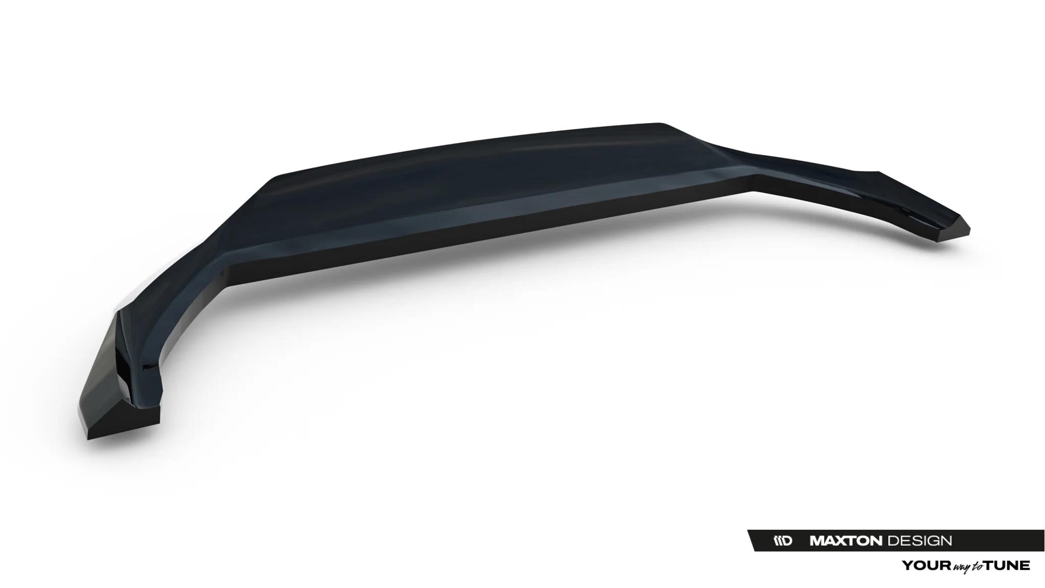 Street+ Spoilerlippe Front Ansatz passend für Volvo XC90 Mk2 Facelift 2 schwarz Hochglanz