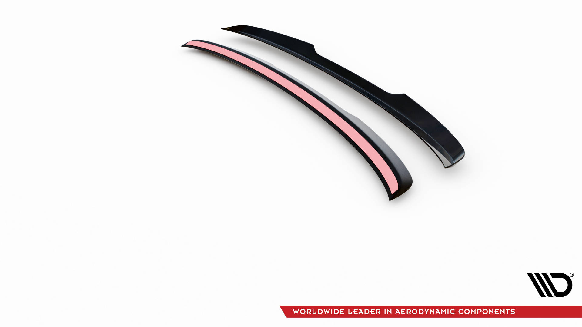 Heck Spoiler Aufsatz Abrisskante passend für Volvo XC90 R-Design Mk2 FL schwarz Hochglanz