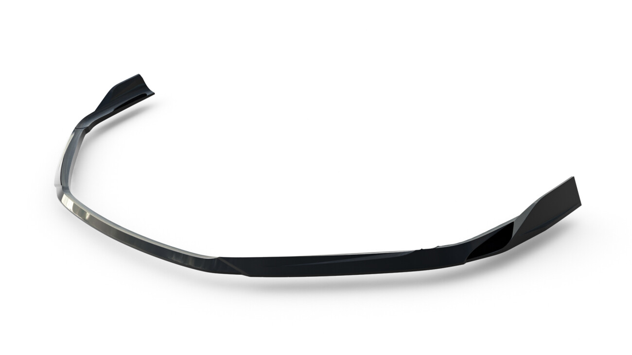 Frontlippe passend für Porsche 911 Carrera Aero / Carrera GTS 992 Facelift schwarz Hochglanz