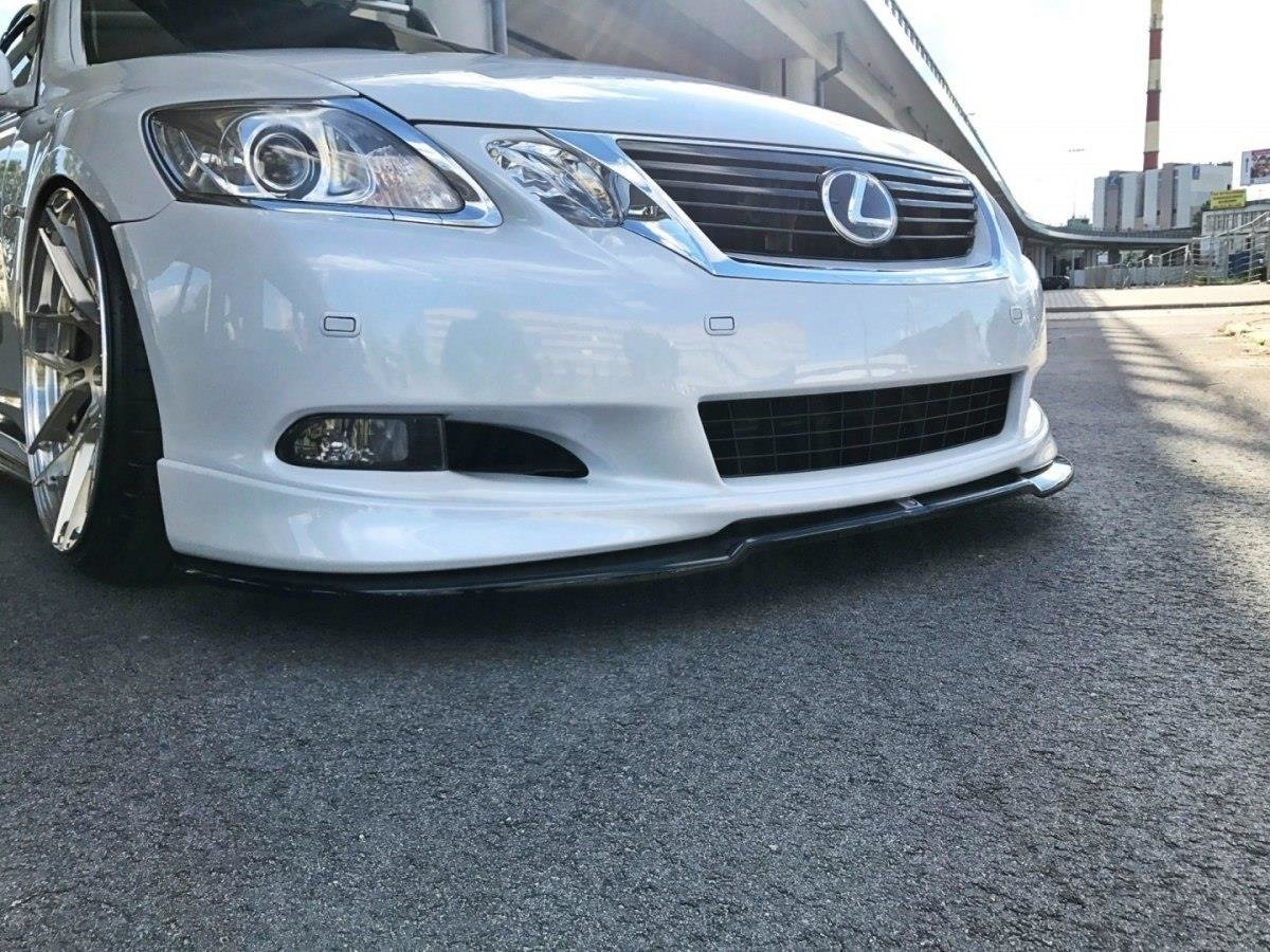 Front Ansatz V.2 für Lexus GS 300 Mk3 Facelift schwarz matt