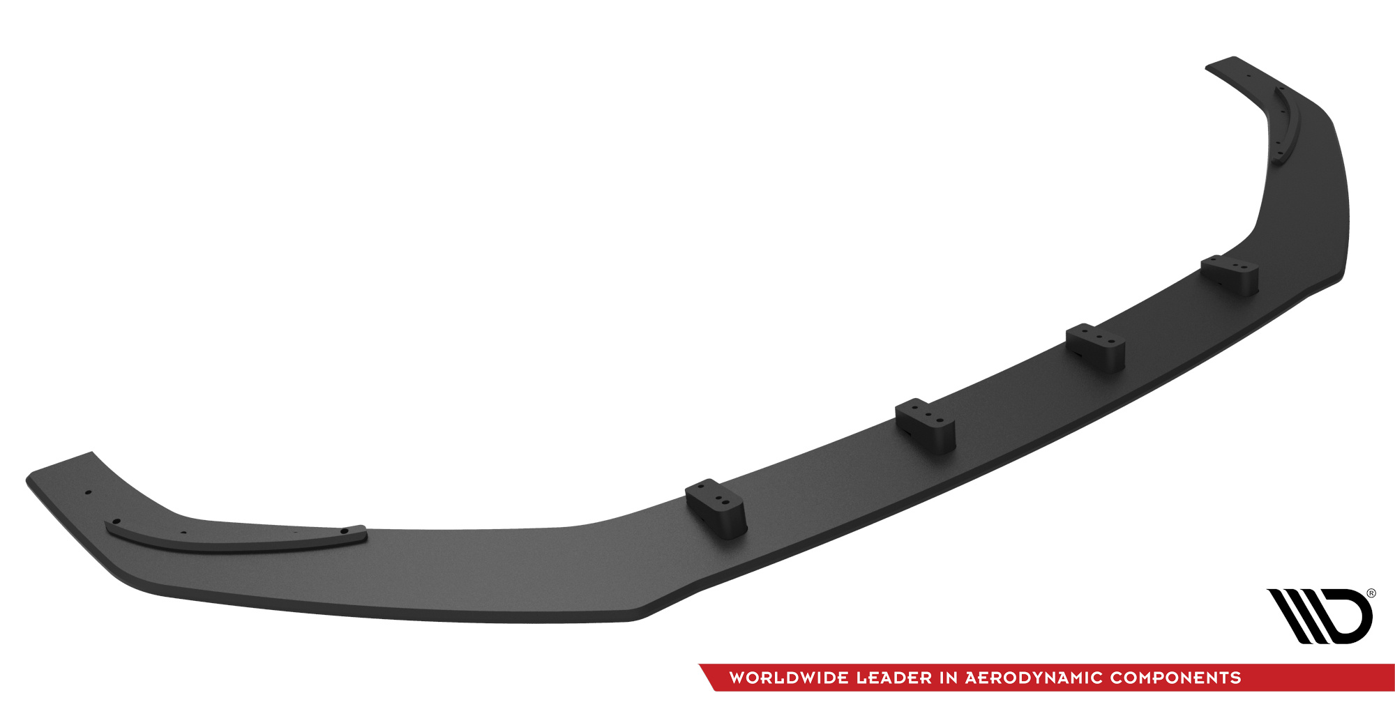 Street Pro Spoilerlippe Front Ansatz passend für Audi A5 S-Line / S5 Coupe / Sportback F5 rot