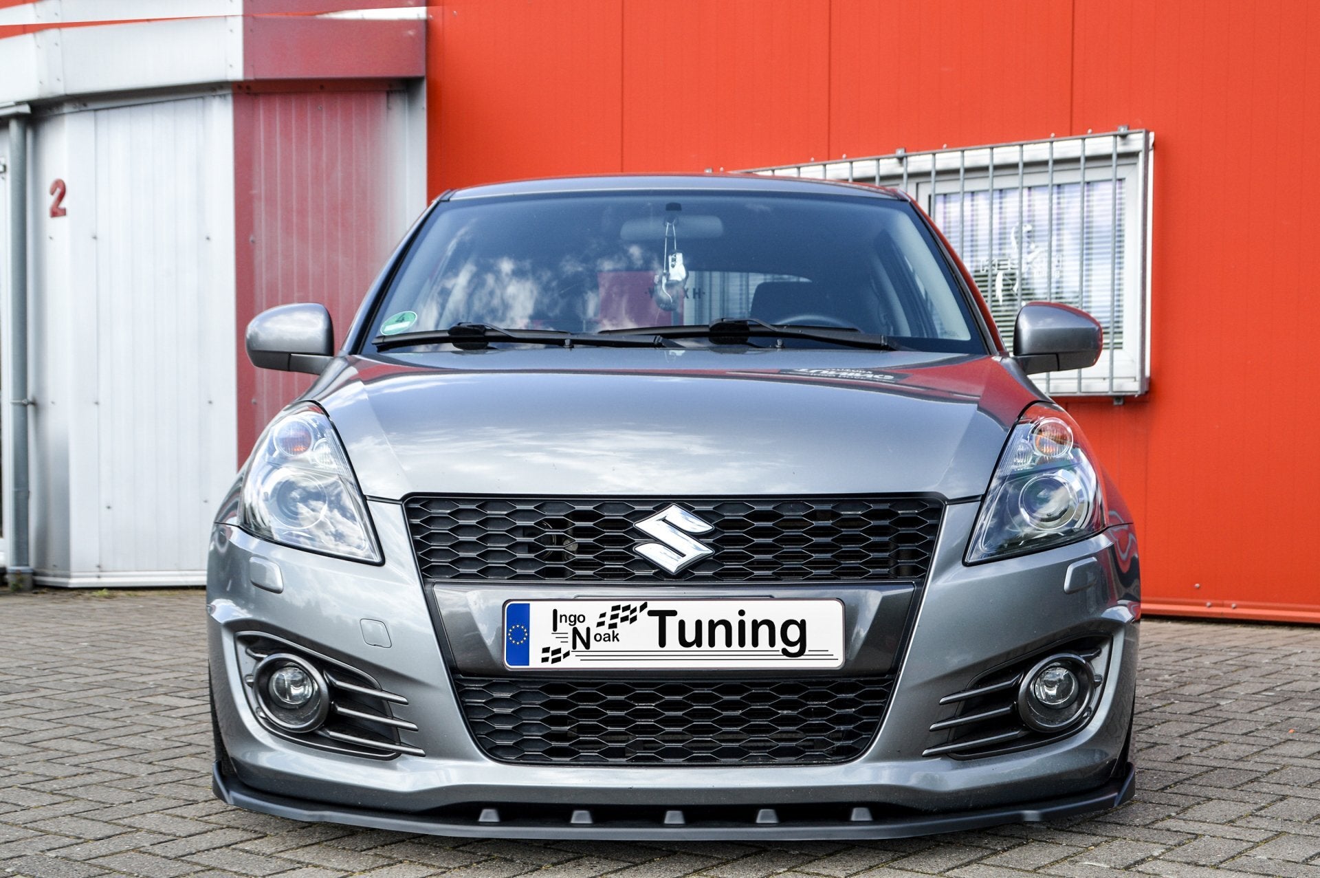 Cuplippe mit Wing für Suzuki Swift Sport FZ/NZ Schwarz Matt