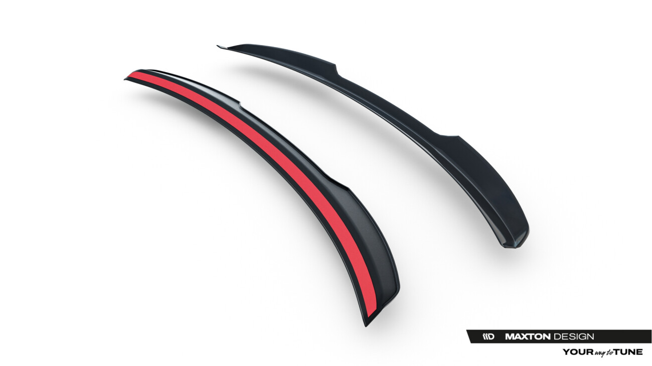 Heckspoiler Lippe passend für Hyundai I30 N-Line Wagon Mk3 Facelift schwarz Hochglanz