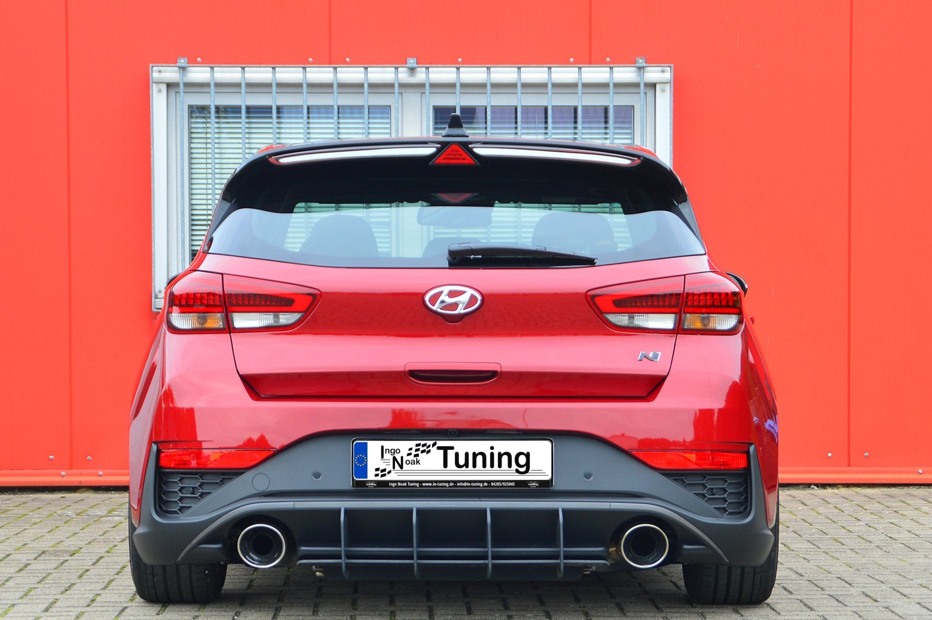 Racing Heckansatz für Hyundai I30N Facelift
