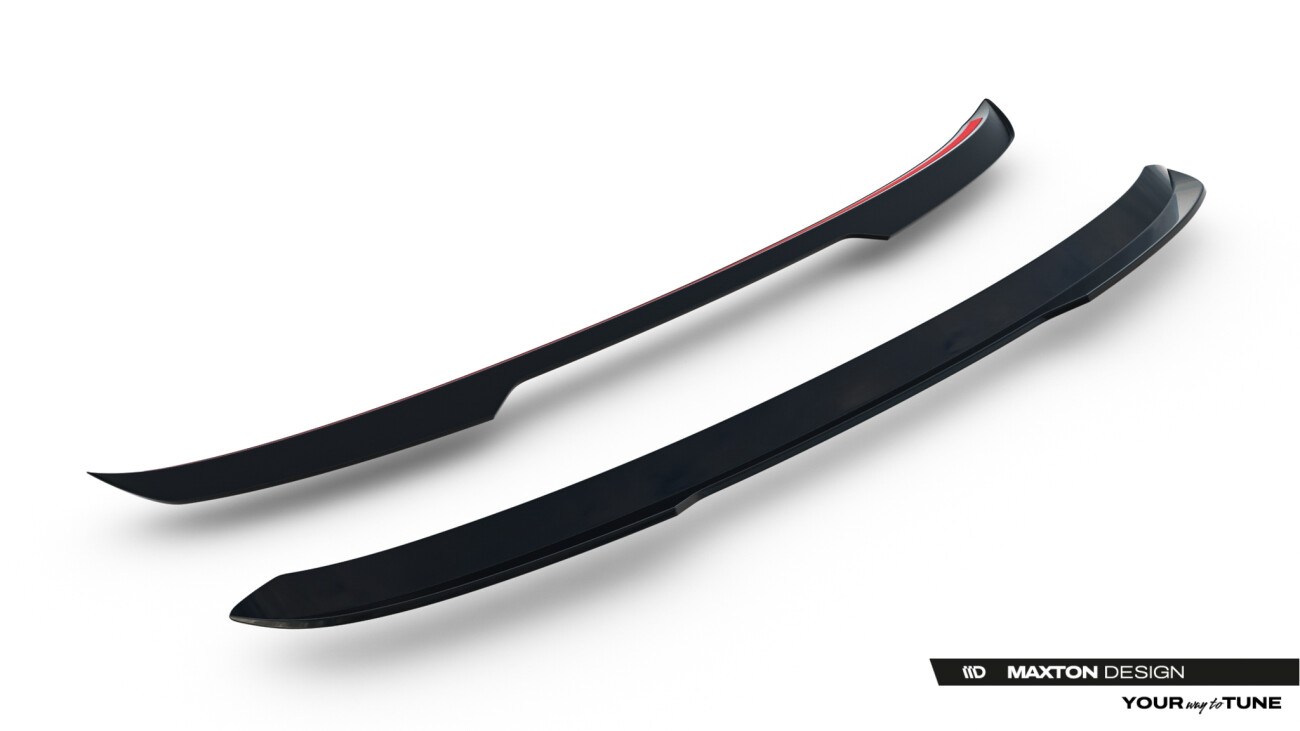 Heckspoiler Lippe passend für VW Tayron R-Line Mk1 schwarz Hochglanz
