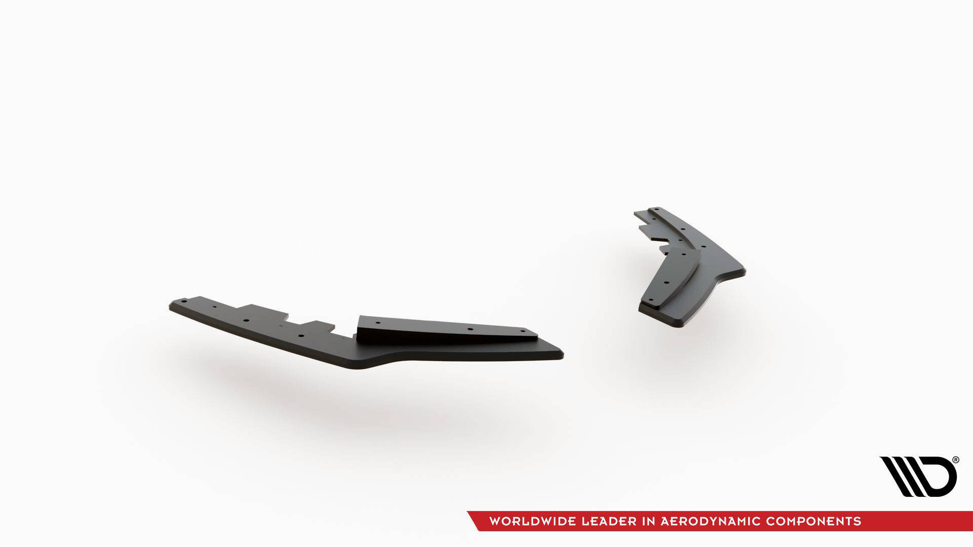 Street Pro Heck Ansatz Flaps V.2 passend für BMW 1er F20 M140i schwarz Hochglanz