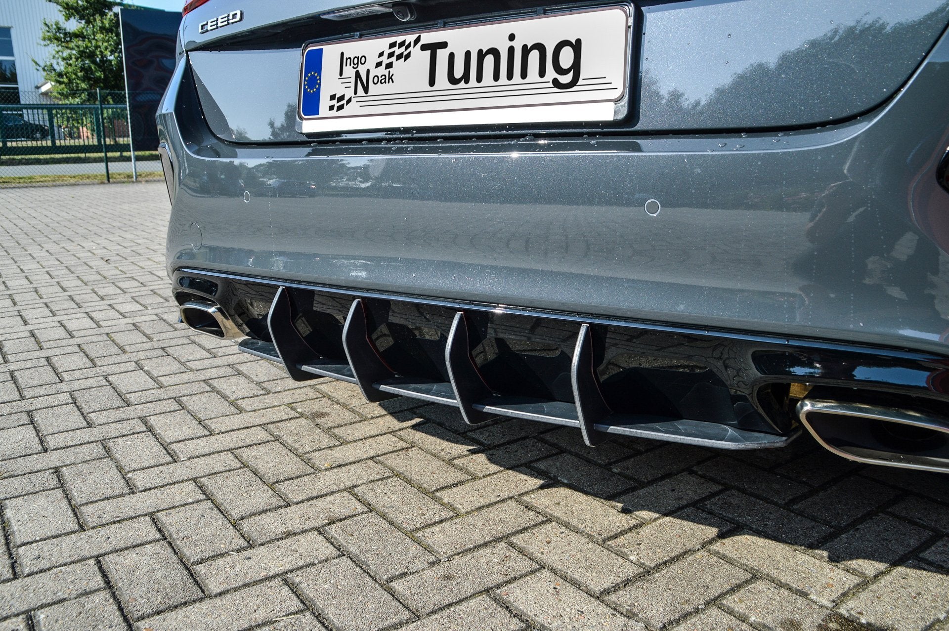 Bodykit für Kia Ceed GT CD Bj.2018- Schwarz Glanz