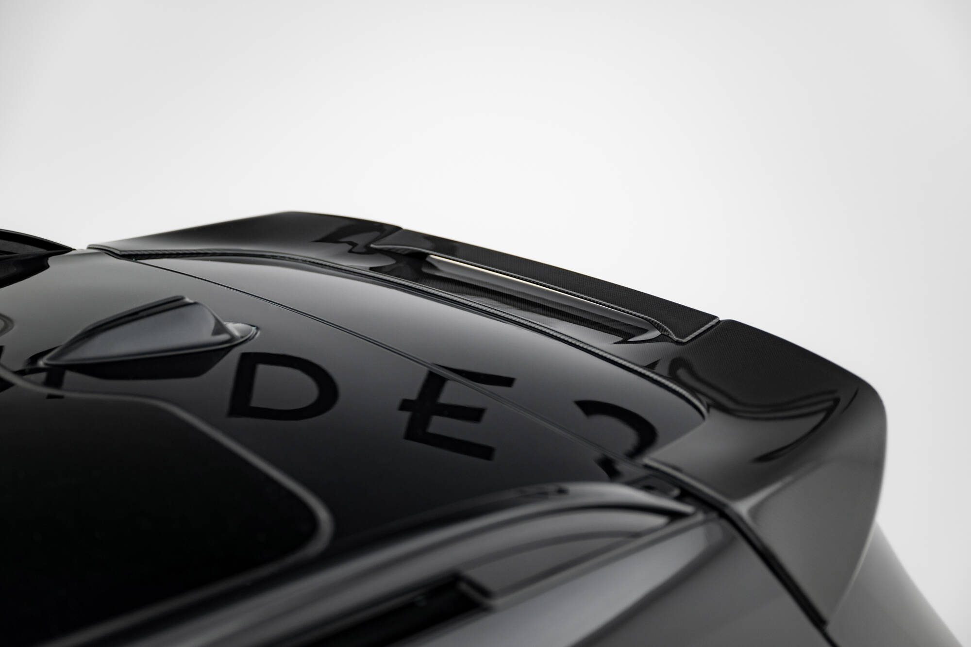 Carbon Fiber Dach Spoiler Oberer passend für BMW X7 M-Paket G07