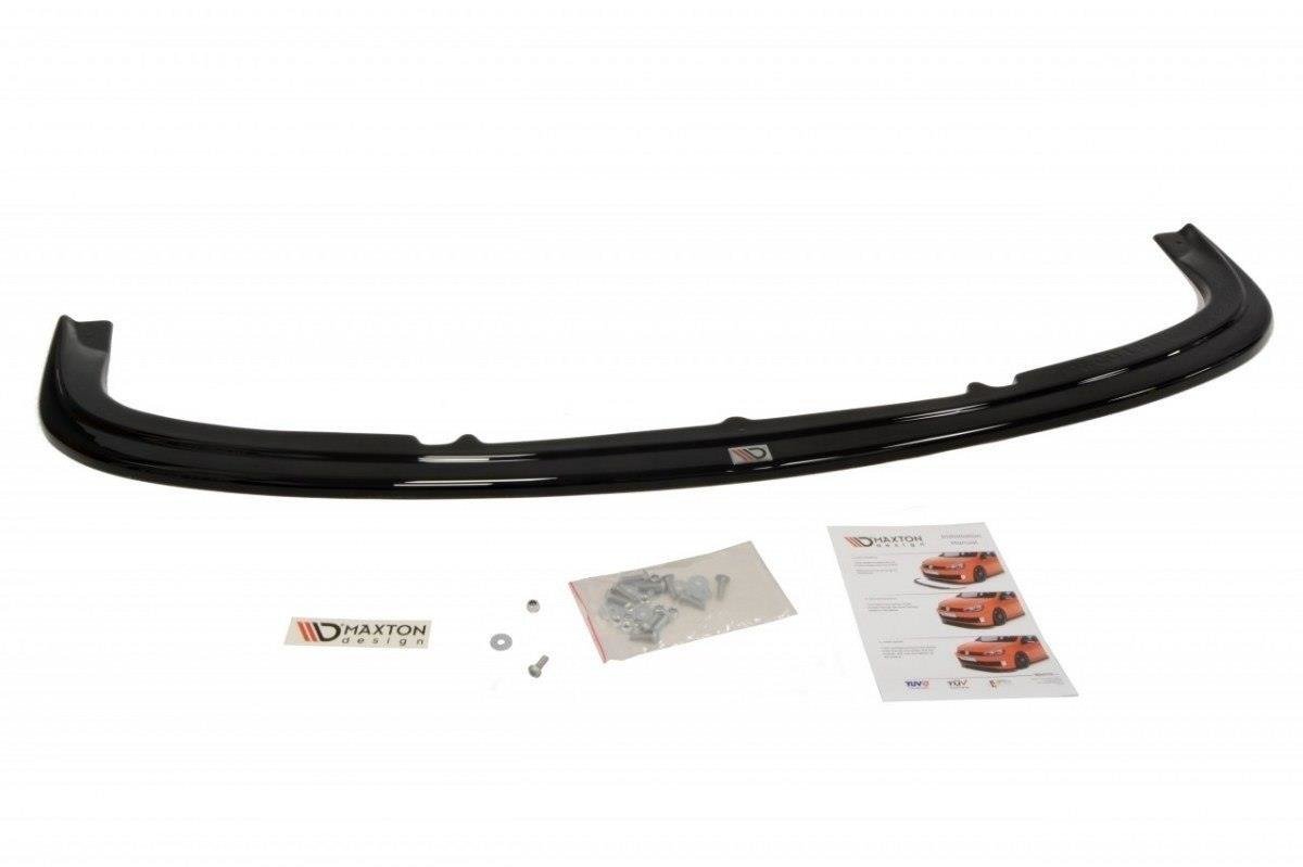 Street+ Spoilerlippe Front Ansatz passend für VW Golf 4 R32 schwarz Hochglanz